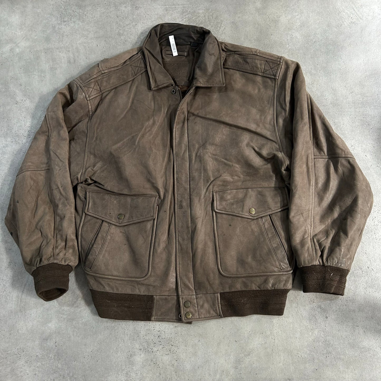 Vintage 70s-90s Retro Flight Leather Jackets