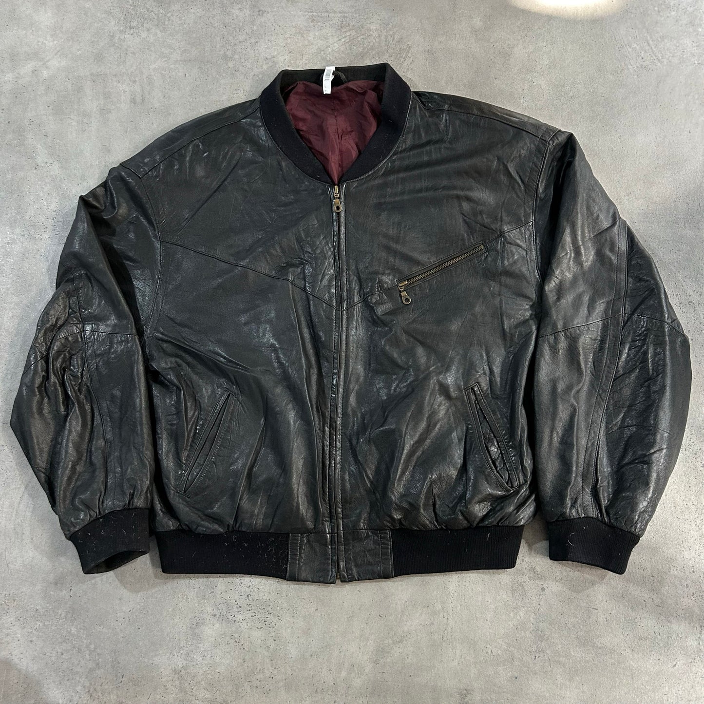 Vintage 70s-90s Germany Retro Flight Leather Jackets