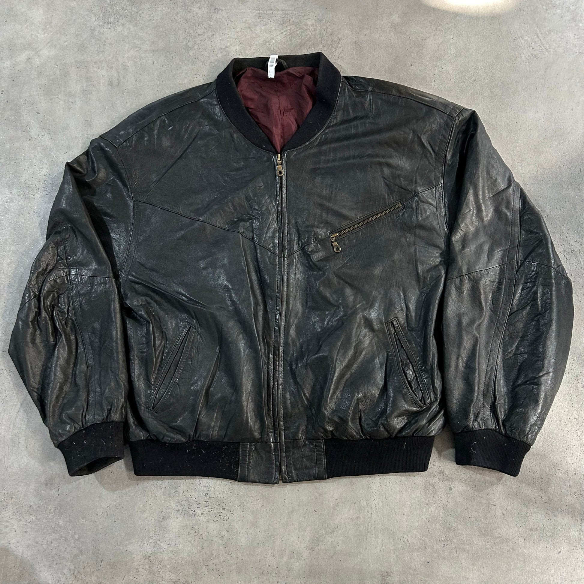 Vintage 70s-90s Germany Retro Flight Leather Jackets