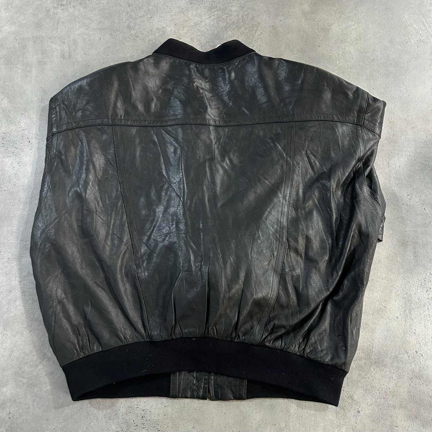 Vintage 70s-90s Germany Retro Flight Leather Jackets