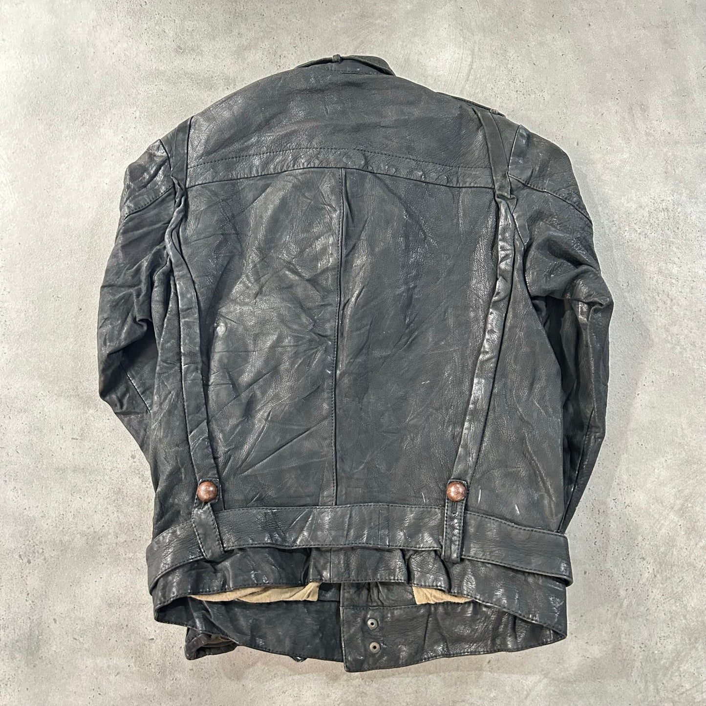 Vintage 70s-90s Italy Pre-owned Luxury Leather Jackets