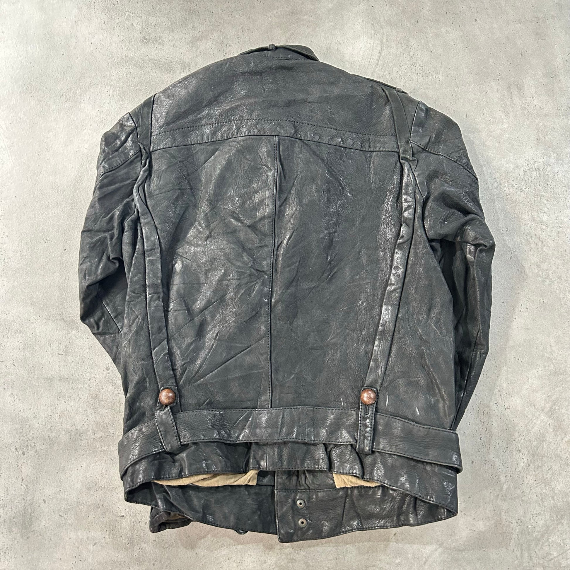 Vintage 70s-90s Italy Pre-owned Luxury Leather Jackets