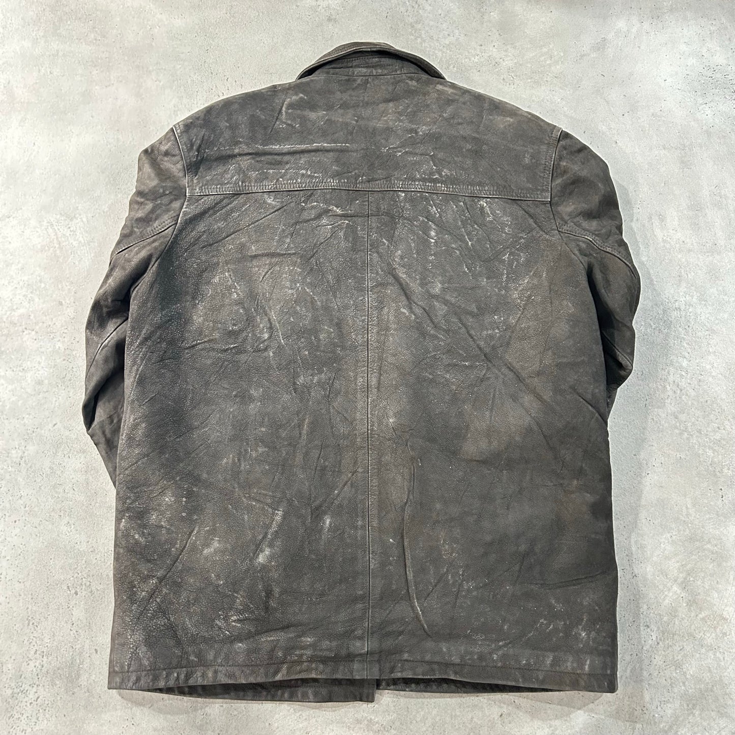 Vintage 70s-90s Chevignon Retro Mid-Length Leather Jackets
