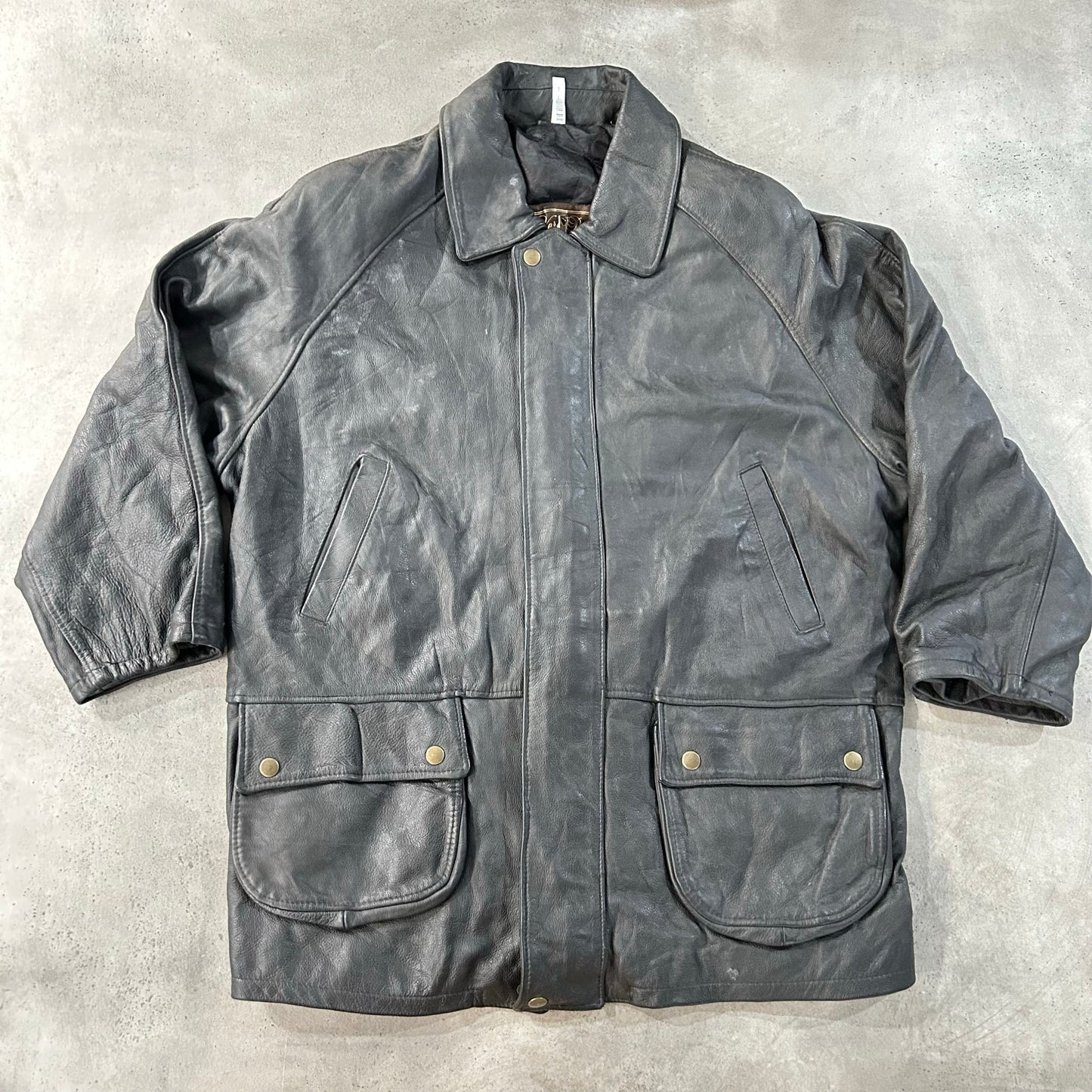 Vintage 70s-90s Italy Mid-Length Leather Jackets