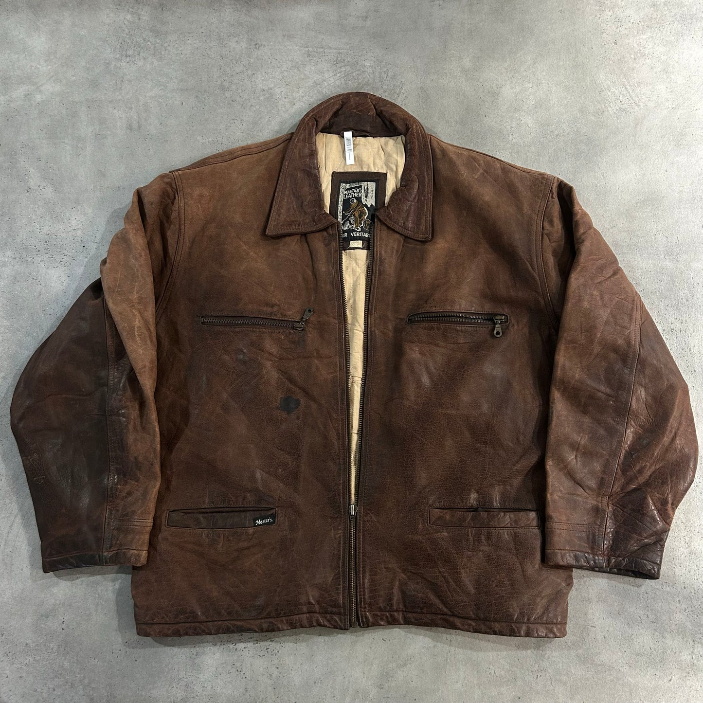 Vintage 70s-90s France Retro Leather Jackets