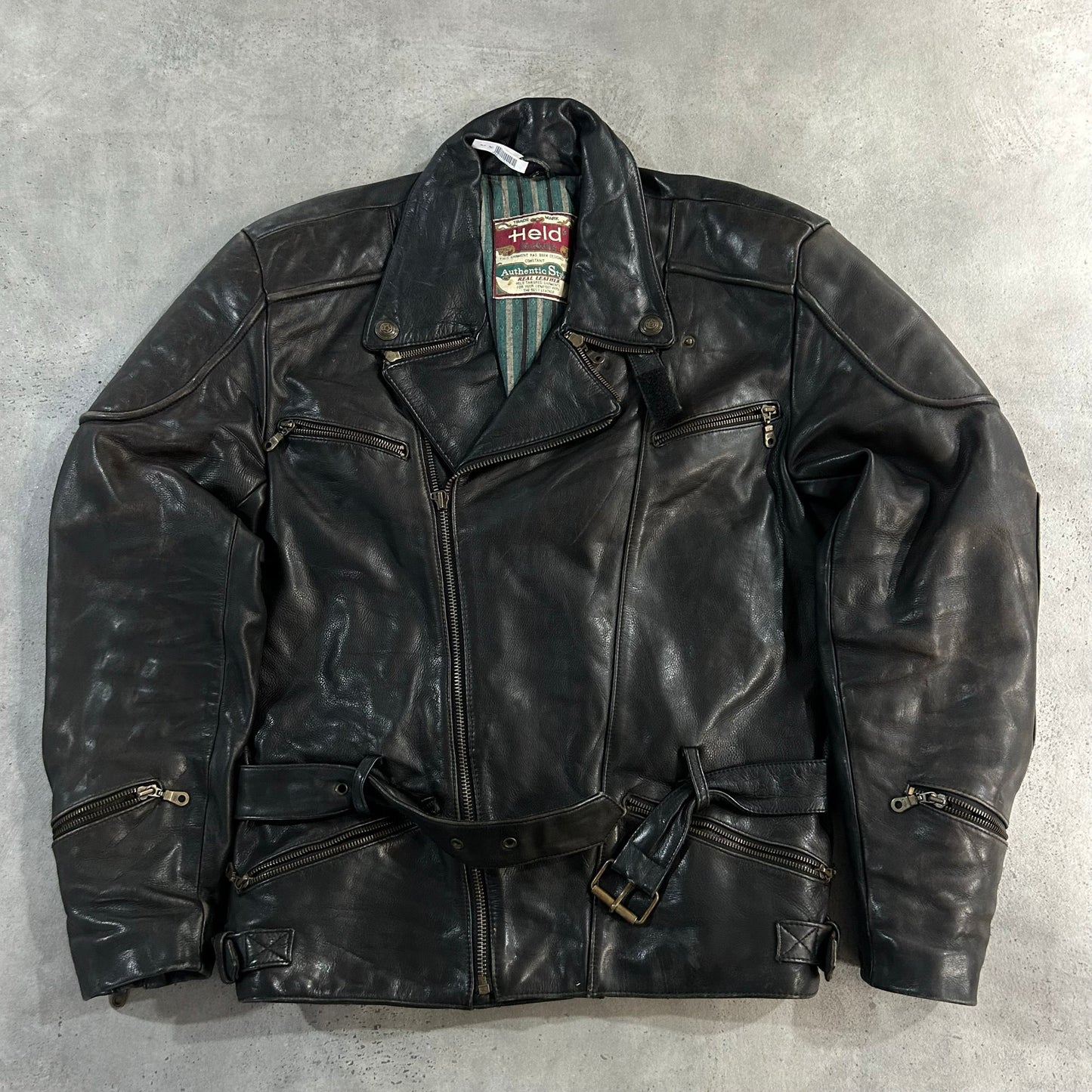 Vintage 70s-90s Germany Double Rider Leather Jackets