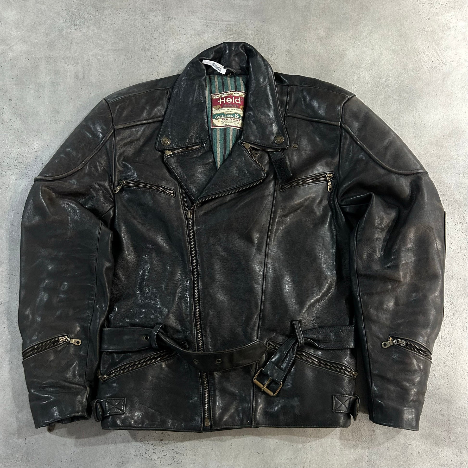 Vintage 70s-90s Germany Double Rider Leather Jackets