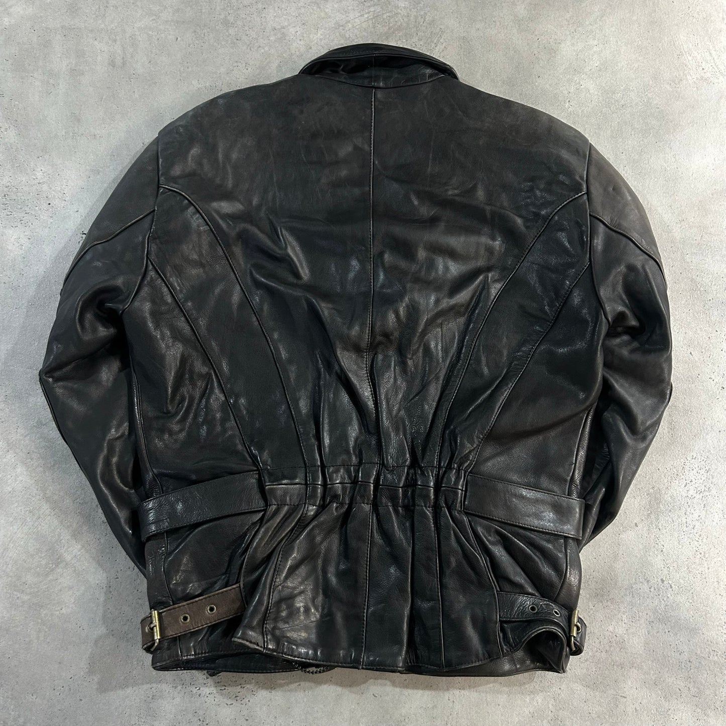 Vintage 70s-90s Germany Double Rider Leather Jackets