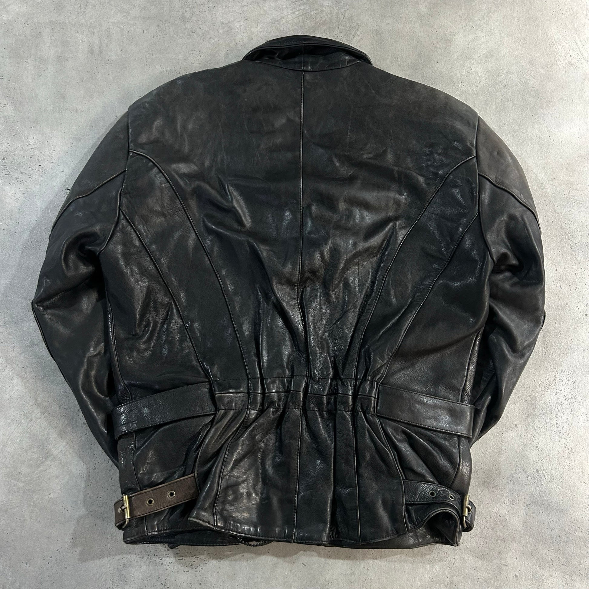 Vintage 70s-90s Germany Double Rider Leather Jackets