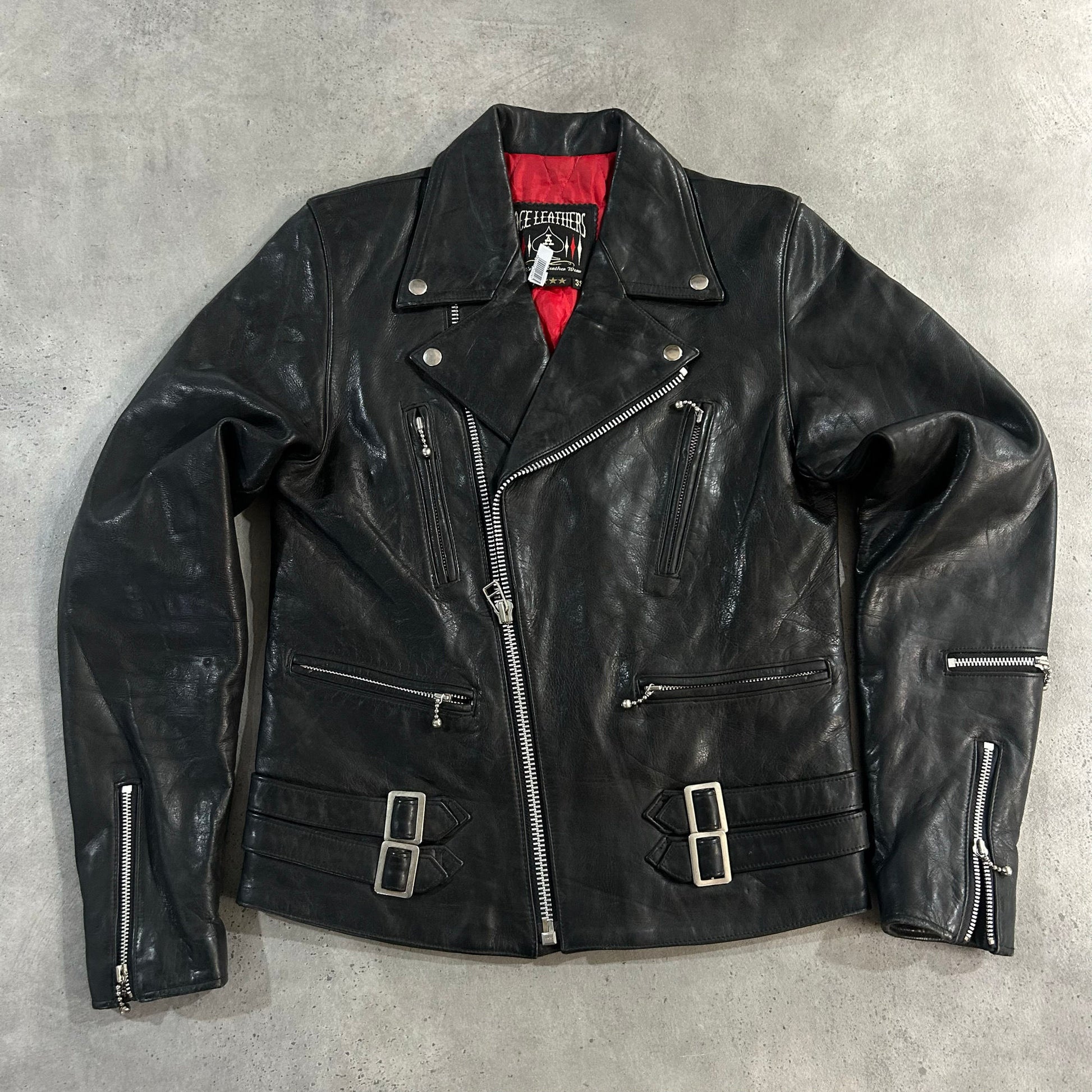 Vintage Retro Double Rider Leather Jackets