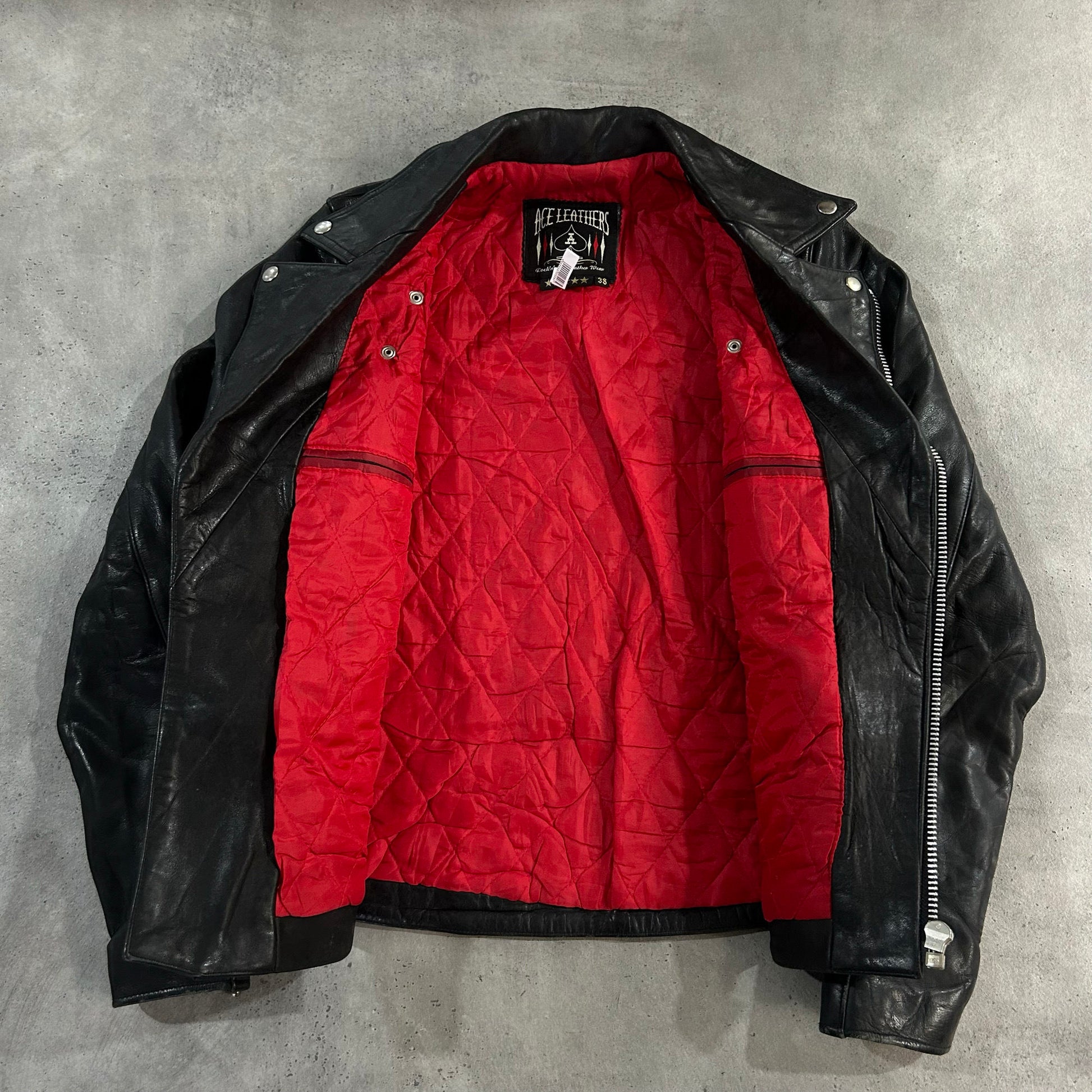 Vintage Retro Double Rider Leather Jackets