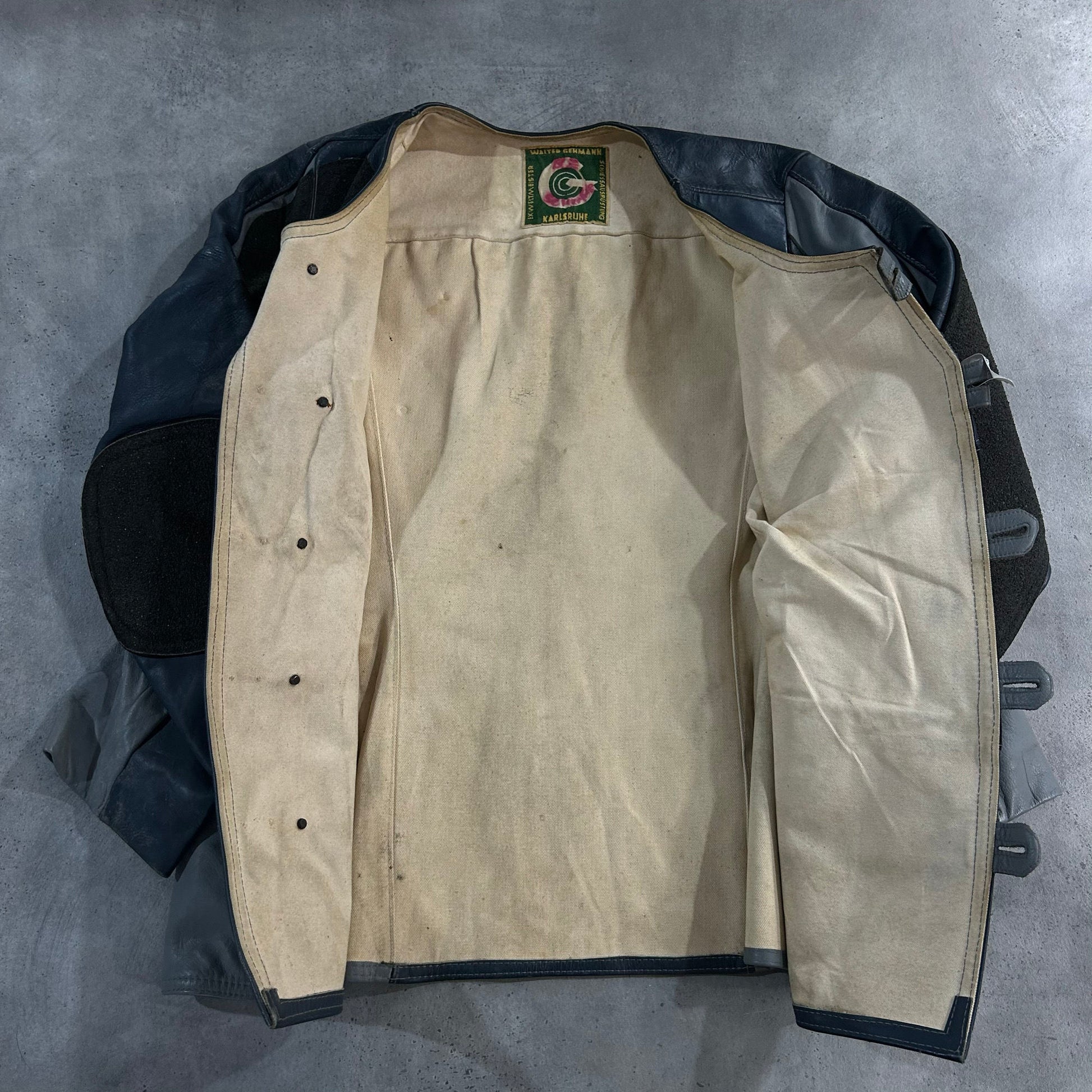 Vintage 70s-90s Germany Sportswear Leather Jackets