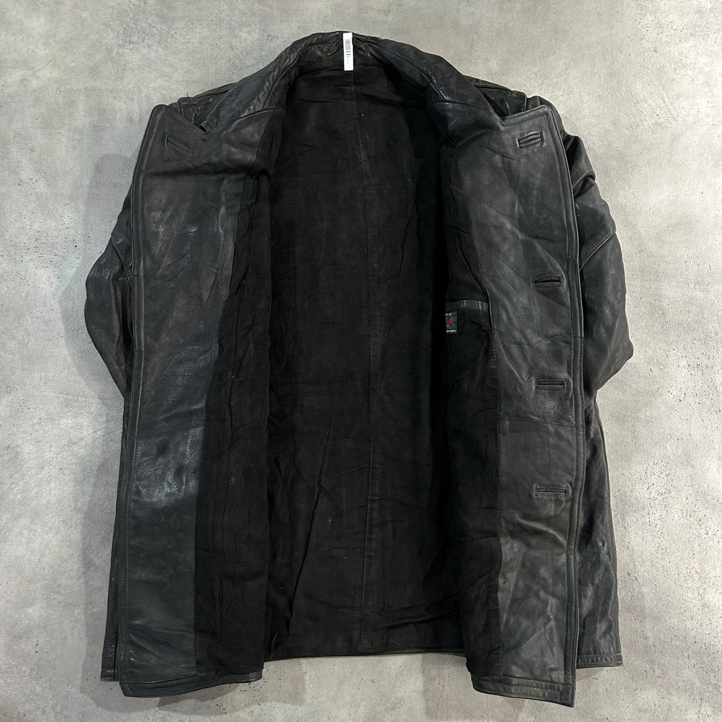 Vintage 70s-90s Germany Workwear Mid-Length Leather Jackets