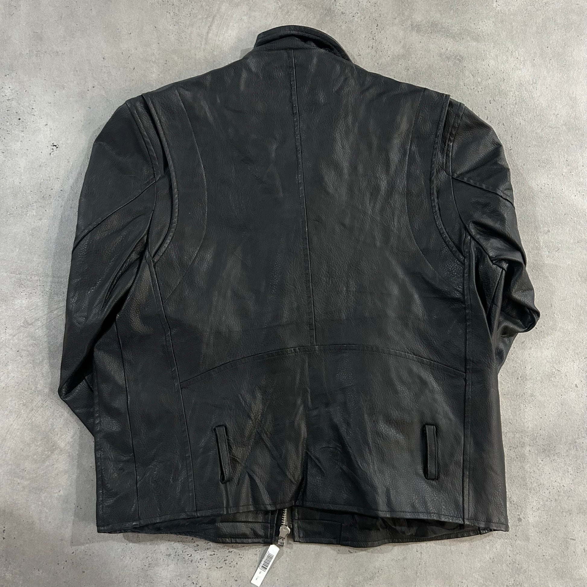 Vintage South Korea Retro Double Rider Leather Jackets