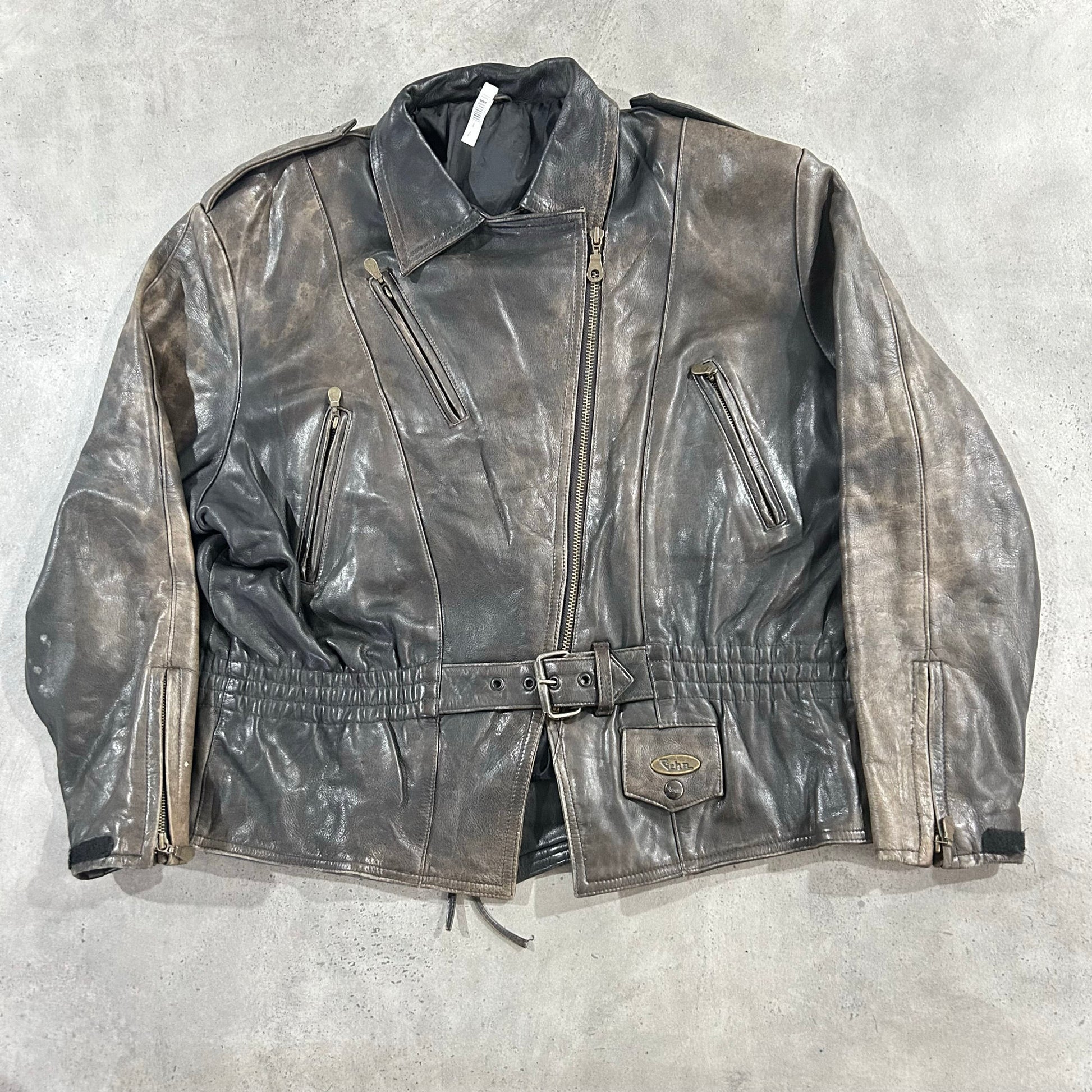 Vintage 70s-90s Double Rider Leather Jackets