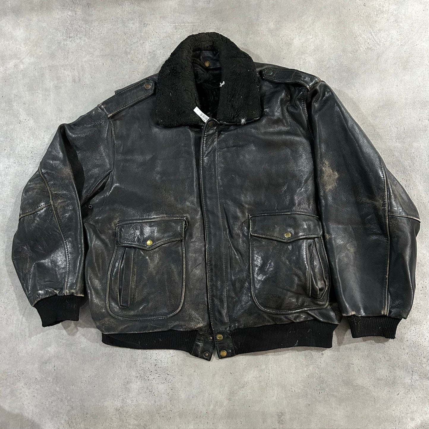Vintage Military Flight Leather Jackets