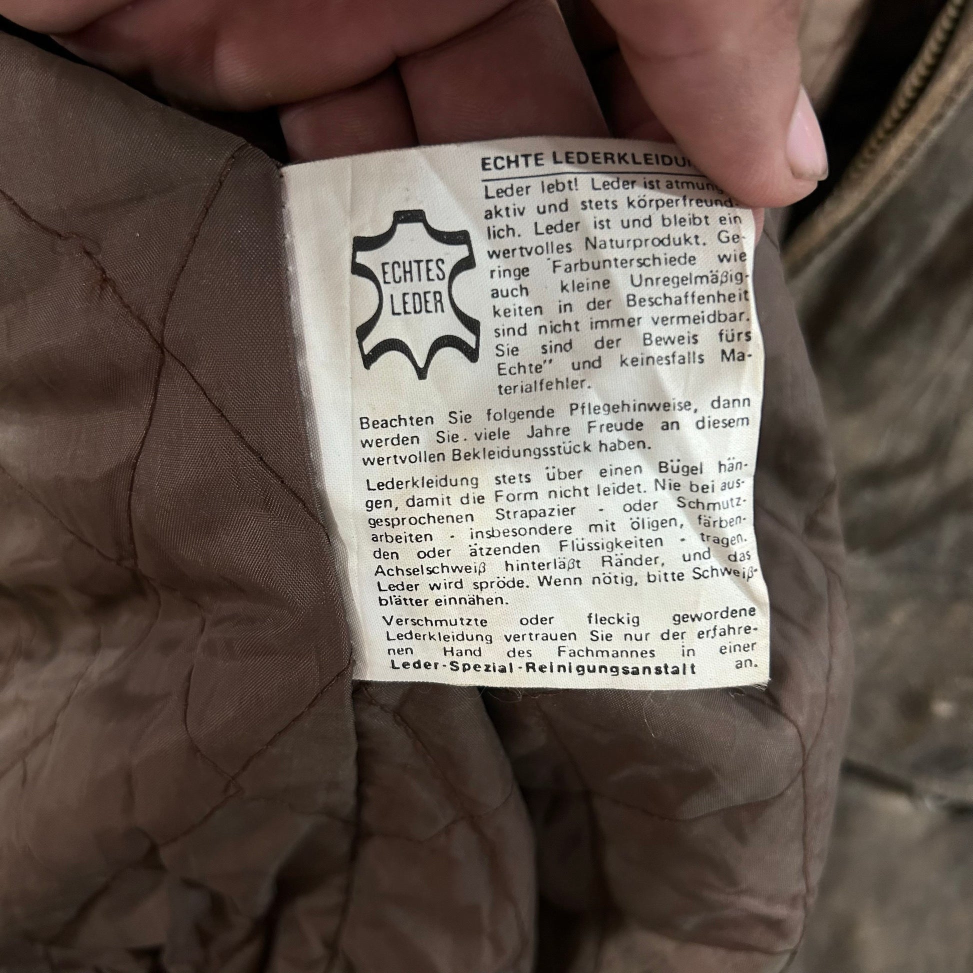 Vintage 70s-90s Germany Flight Leather Jackets