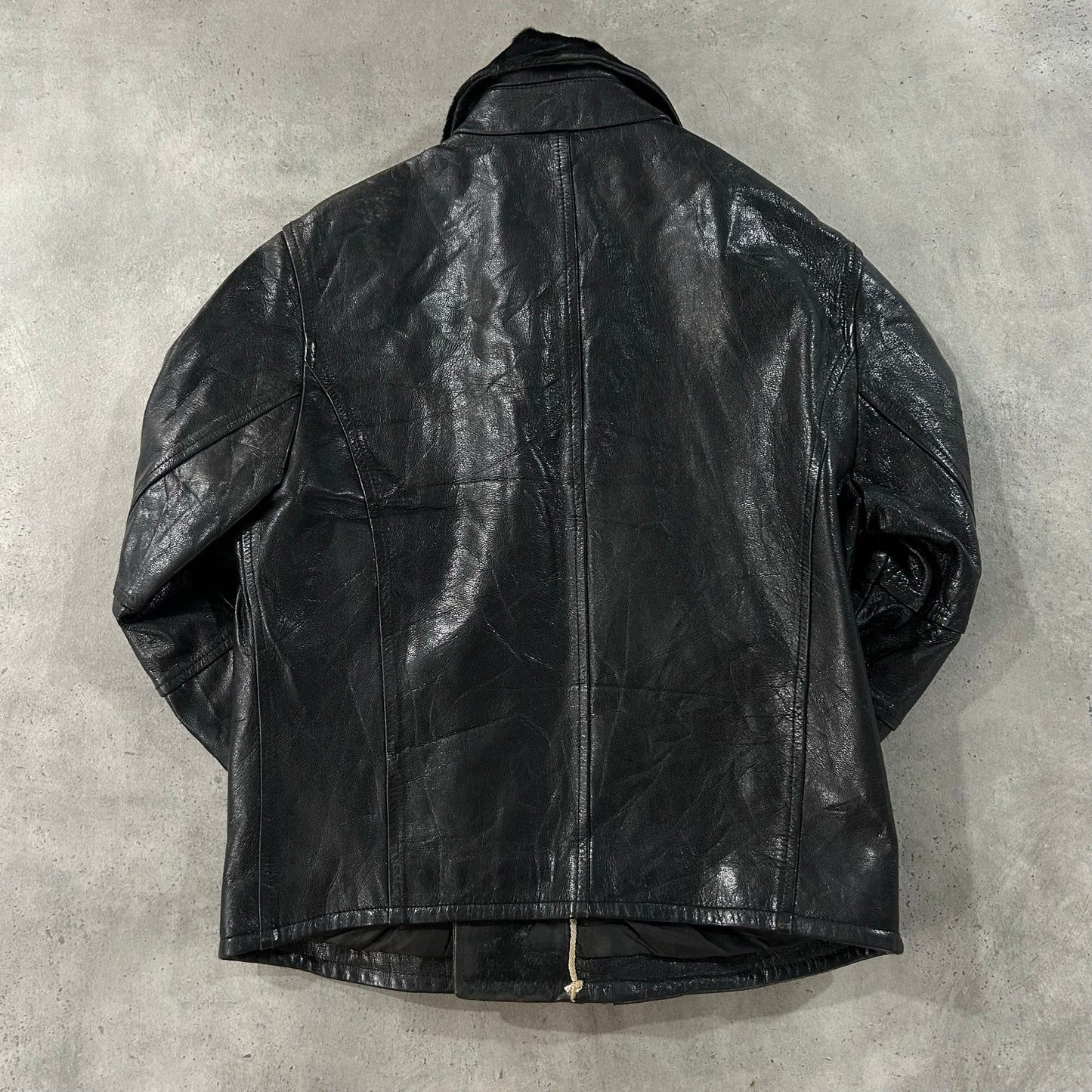 Vintage 70s-90s Italy Double Rider Leather Jackets