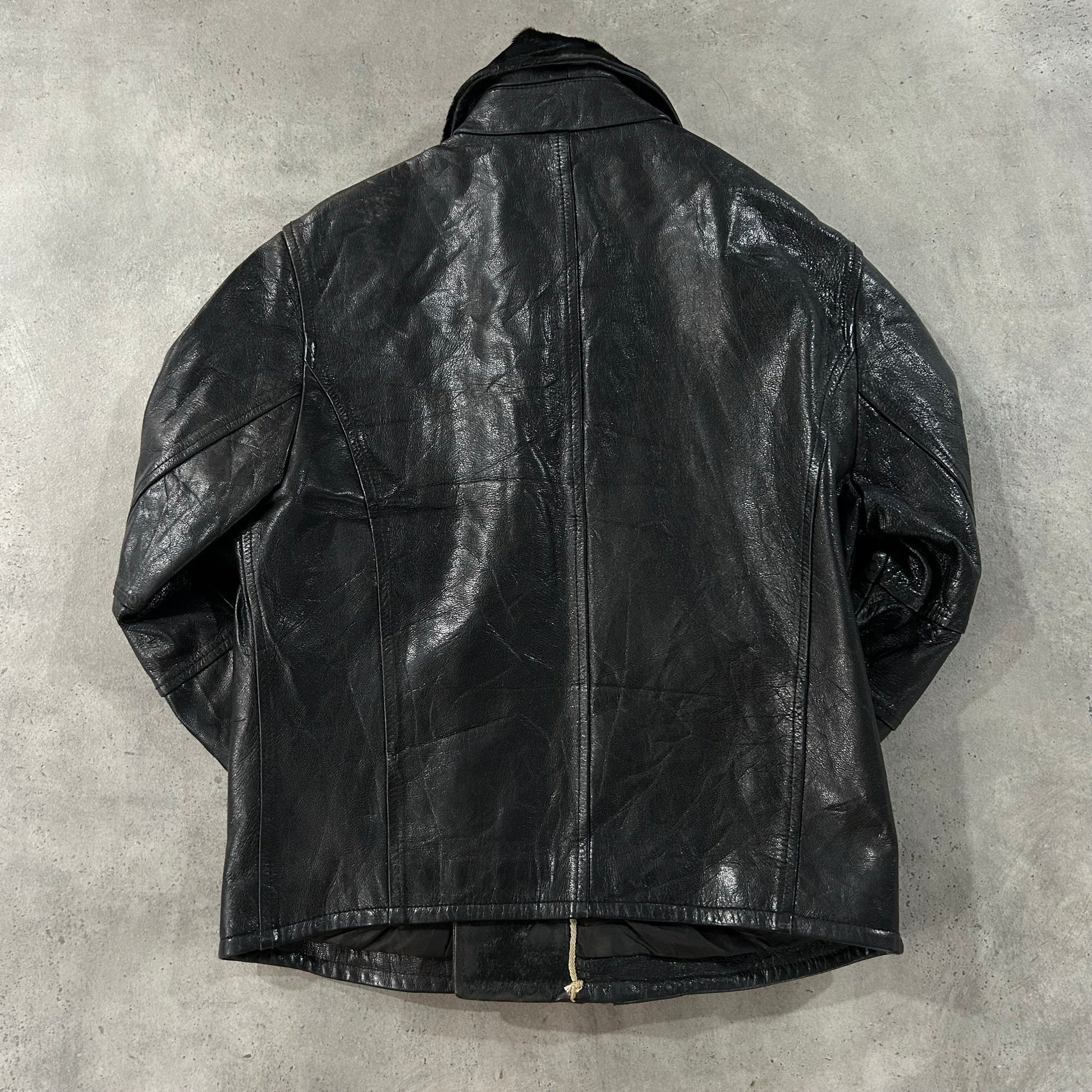 Vintage 70s-90s Italy Double Rider Leather Jackets