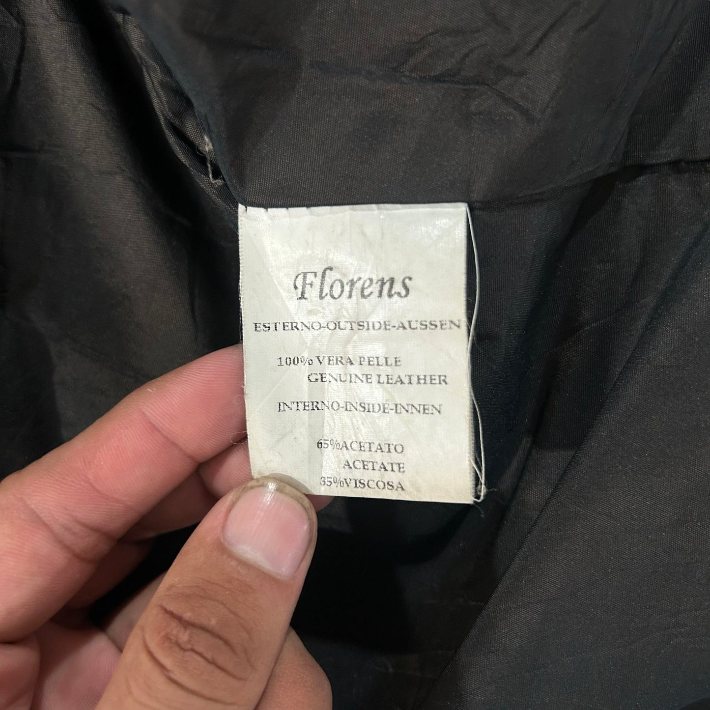 Vintage 70s-90s Italy Double Rider Leather Jackets