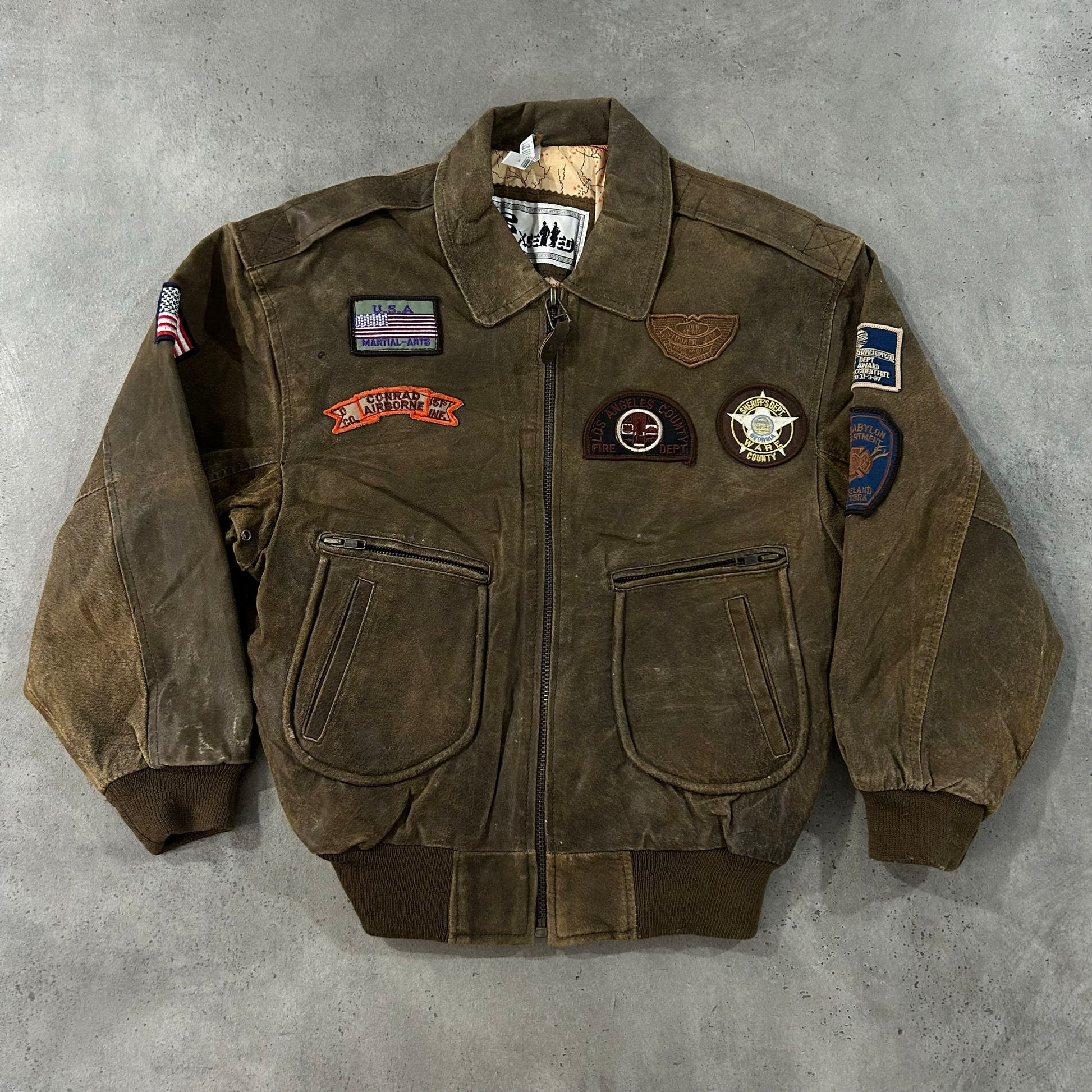 Vintage 70s-90s Military A-2 Leather Jackets