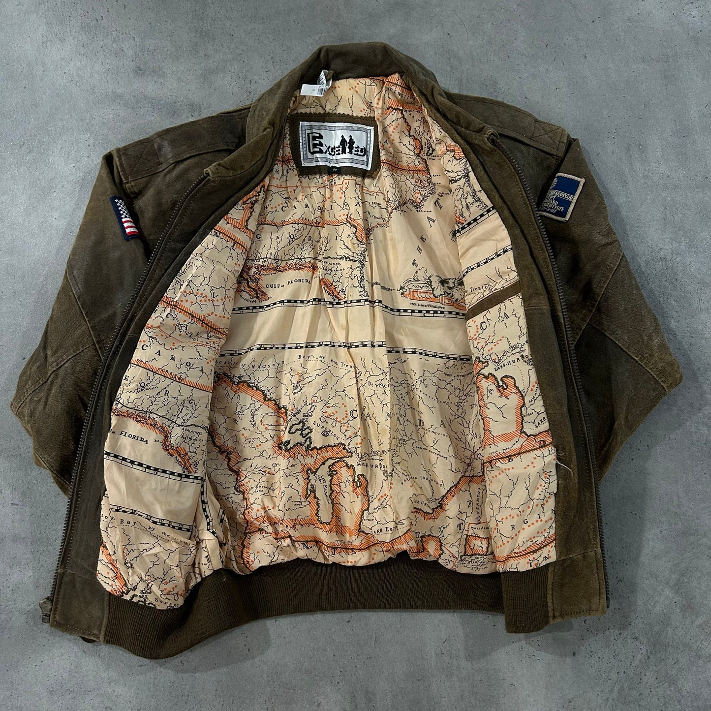 Vintage 70s-90s Military A-2 Leather Jackets