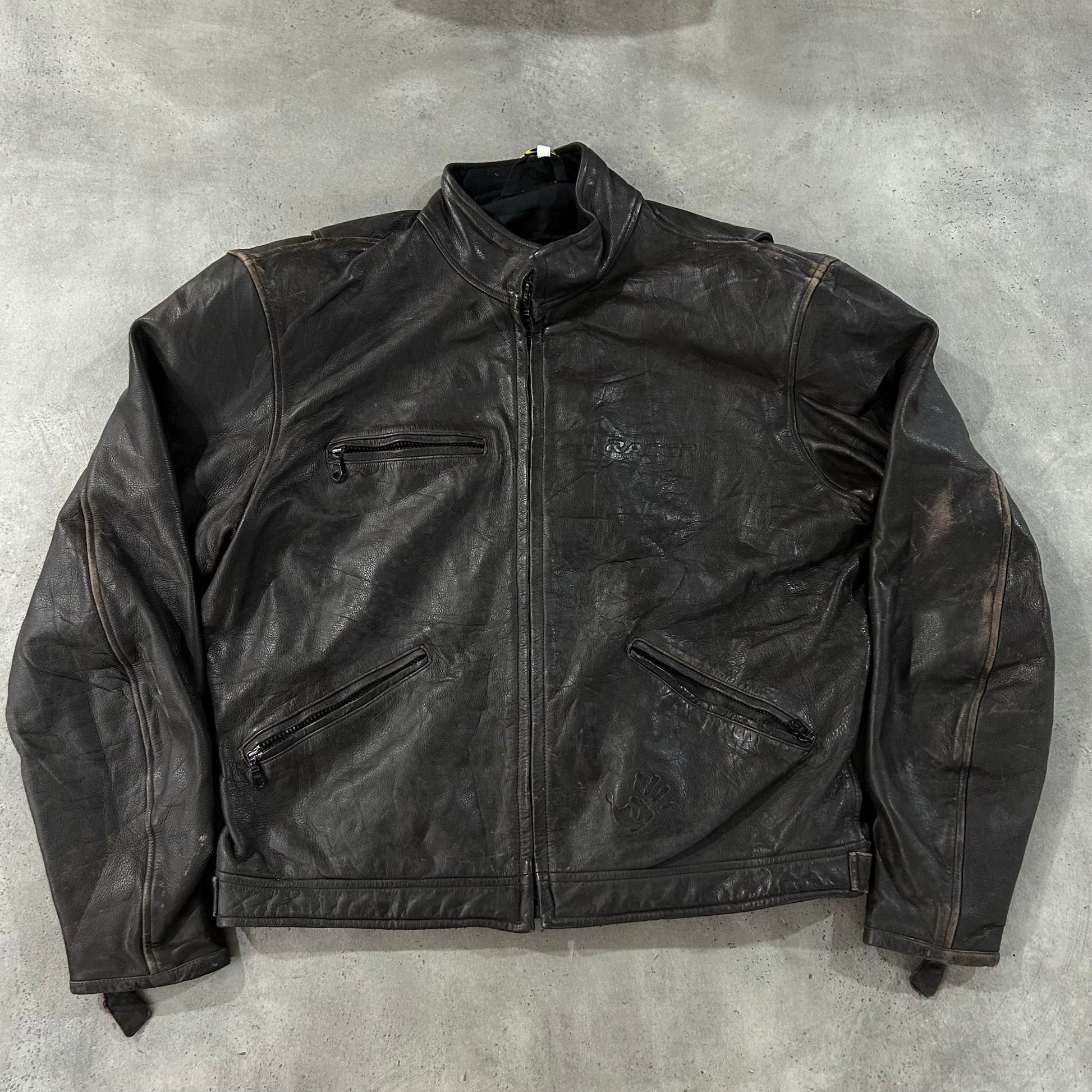 Vintage France Sportswear Motorcycle Leather Jackets