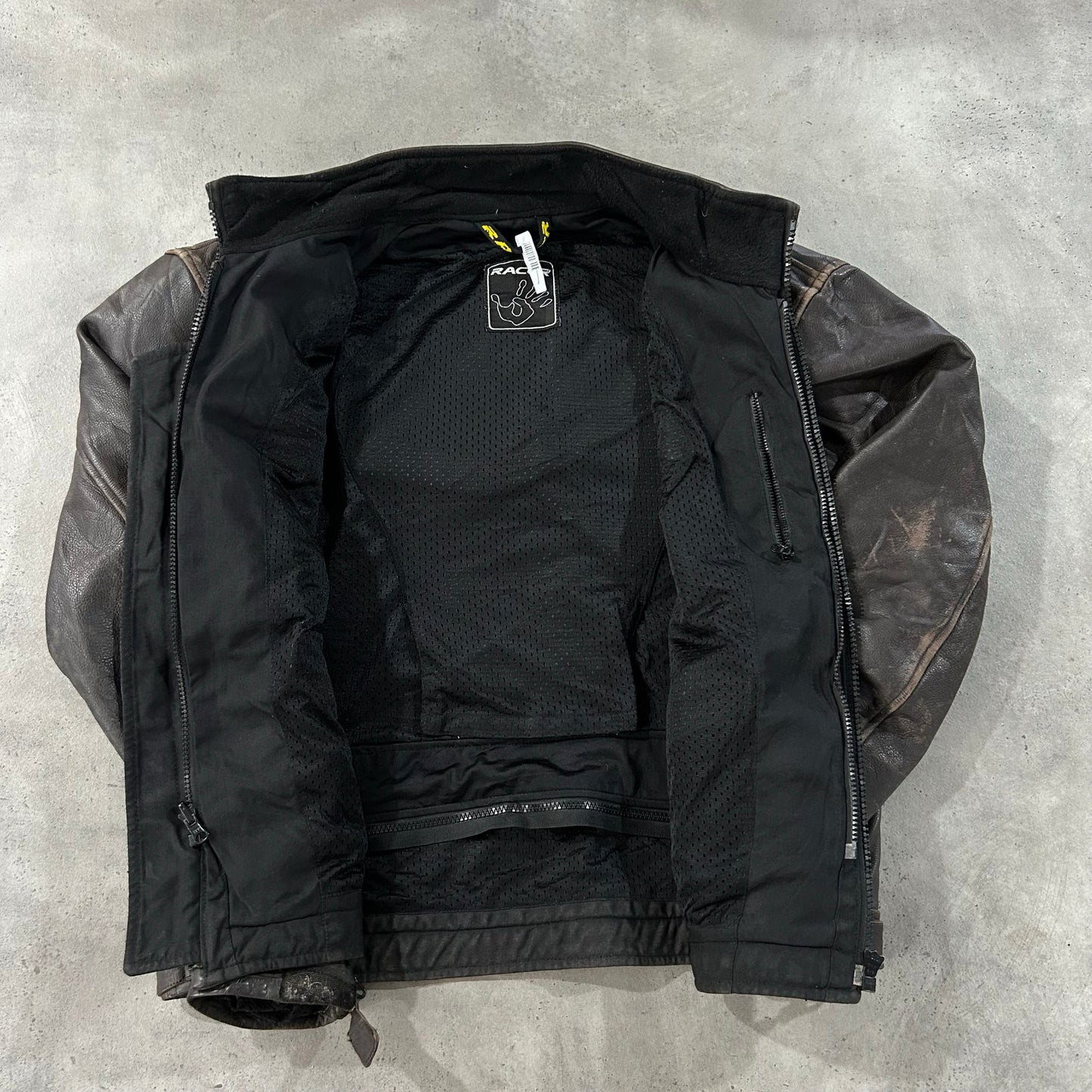 Vintage France Sportswear Motorcycle Leather Jackets