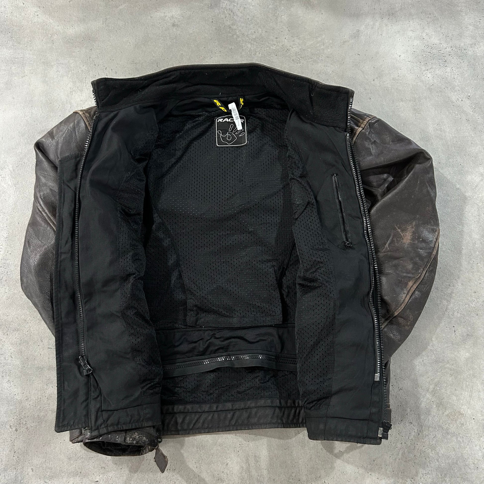 Vintage France Sportswear Motorcycle Leather Jackets