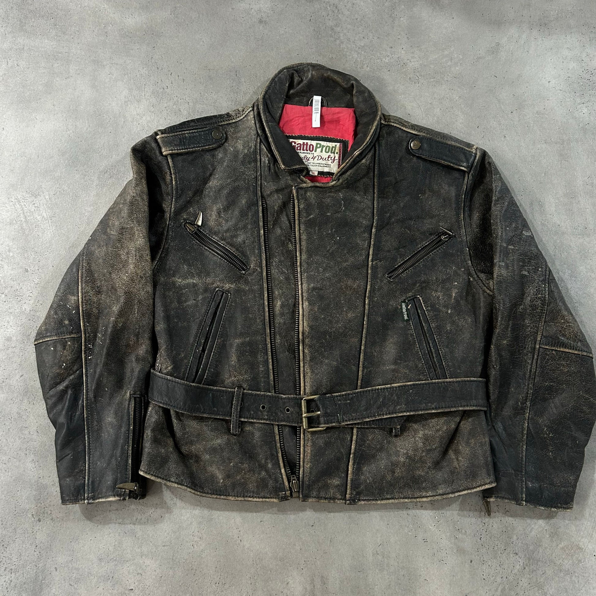 Vintage 70s-90s South Korea Double Rider Leather Jackets