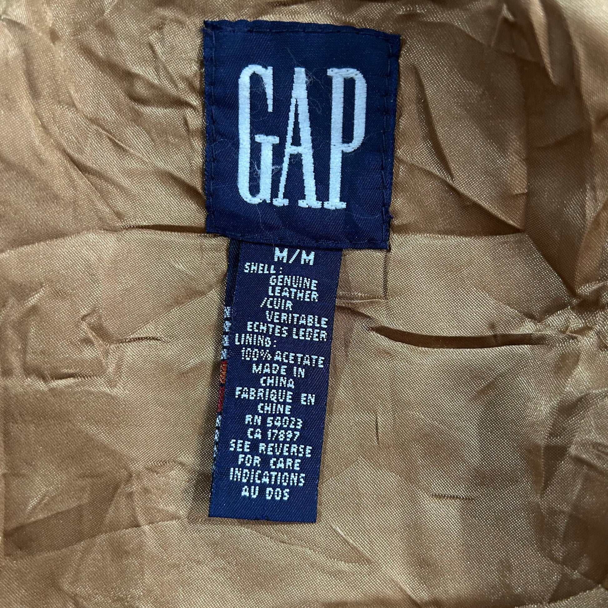 Vintage 70s-90s Gap Retro Leather Jackets