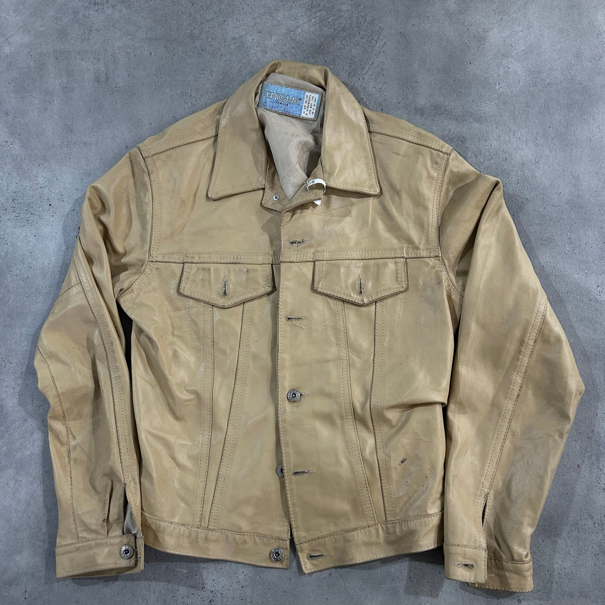 Vintage 70s-90s Italy Leather Jackets