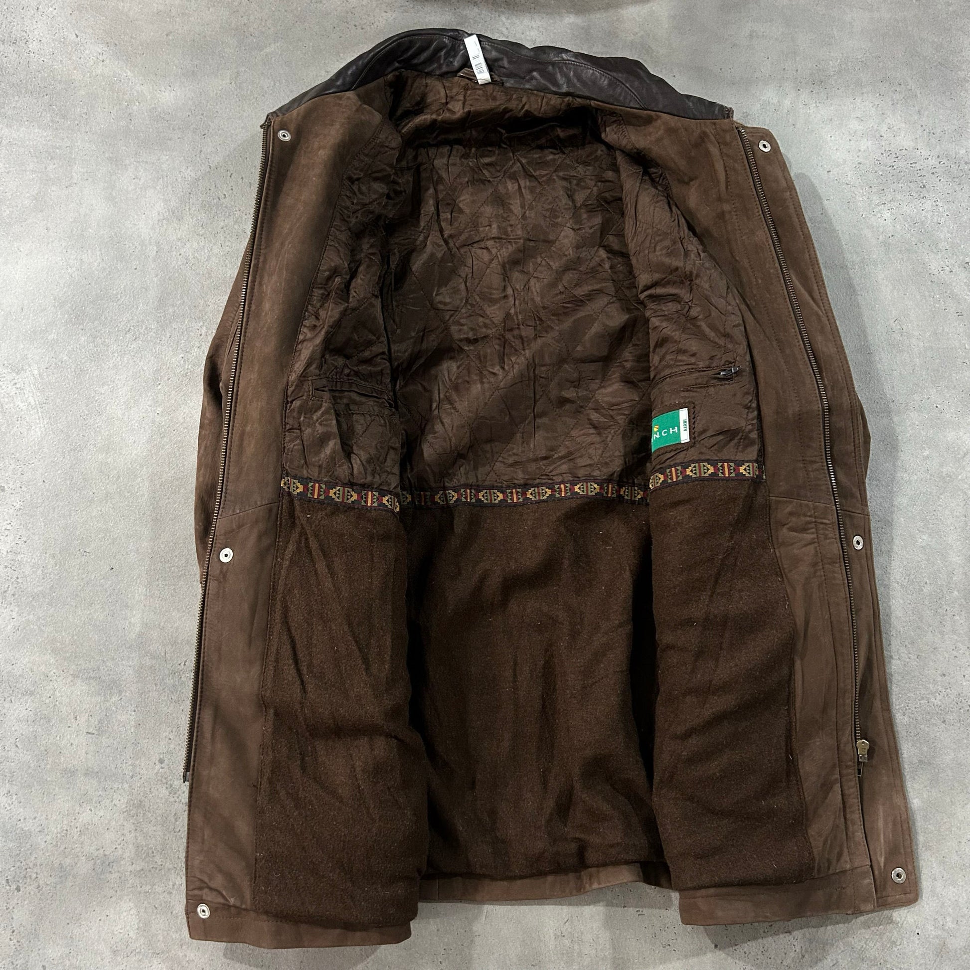 Vintage 70s-90s Retro Mid-Length Leather Jackets