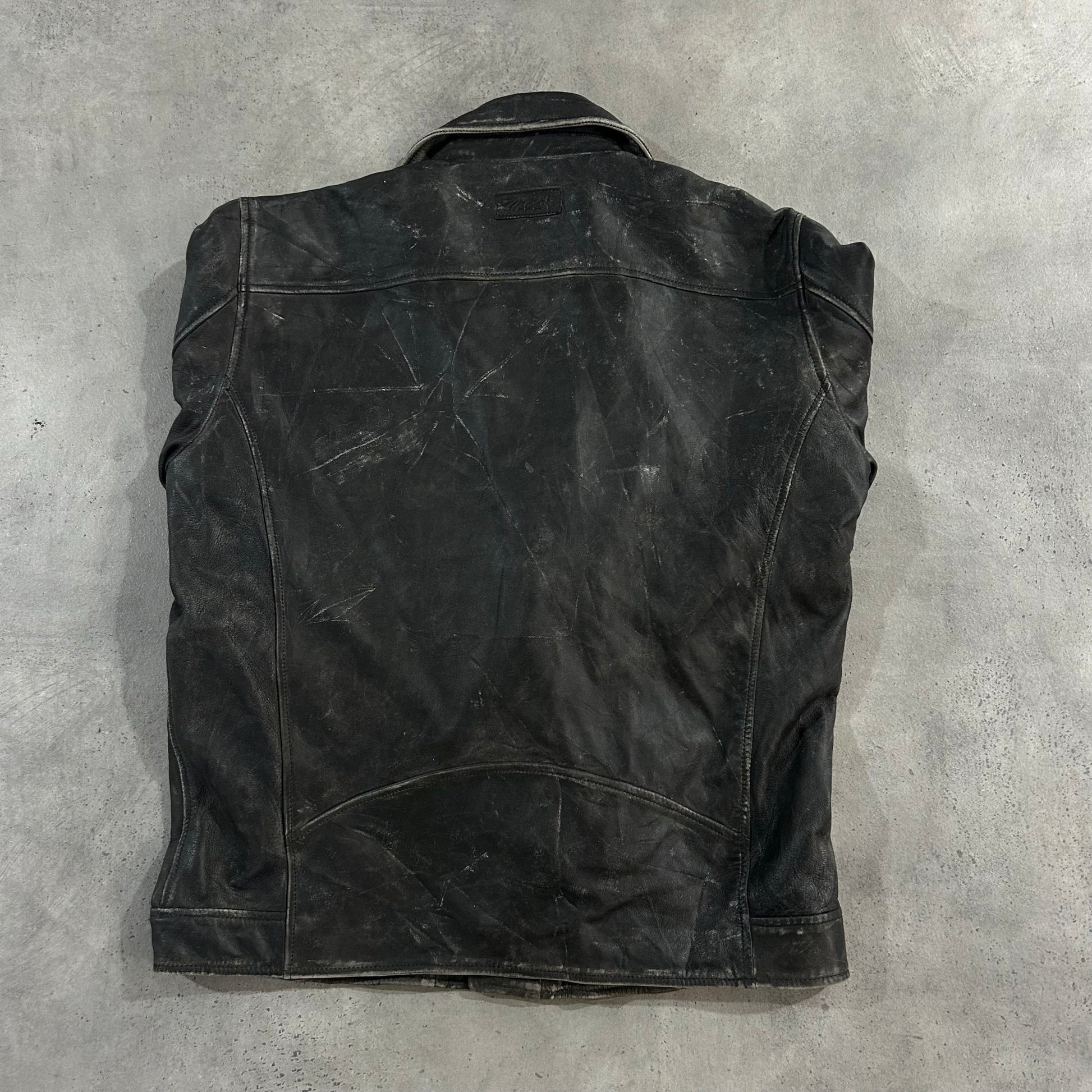 Vintage Marlboro Retro Double Rider Leather Jackets