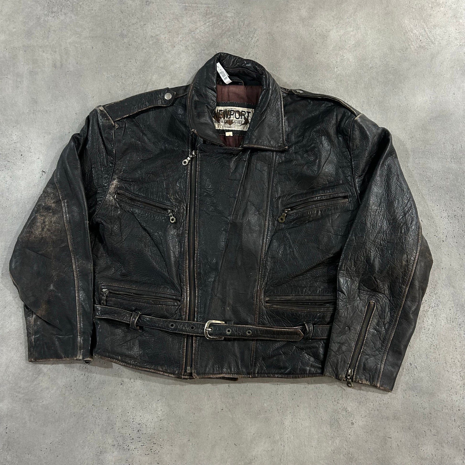 Vintage 70s-90s Double Rider Leather Jackets
