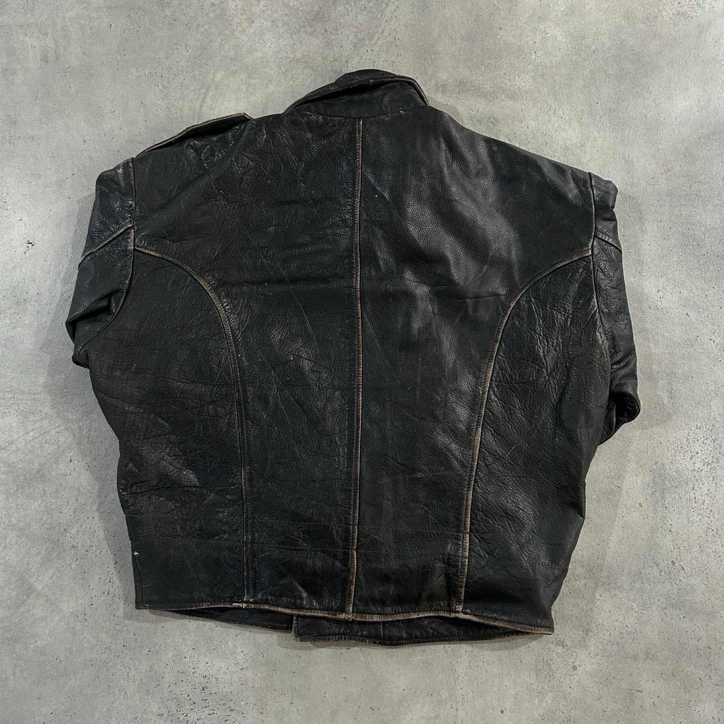 Vintage 70s-90s Double Rider Leather Jackets