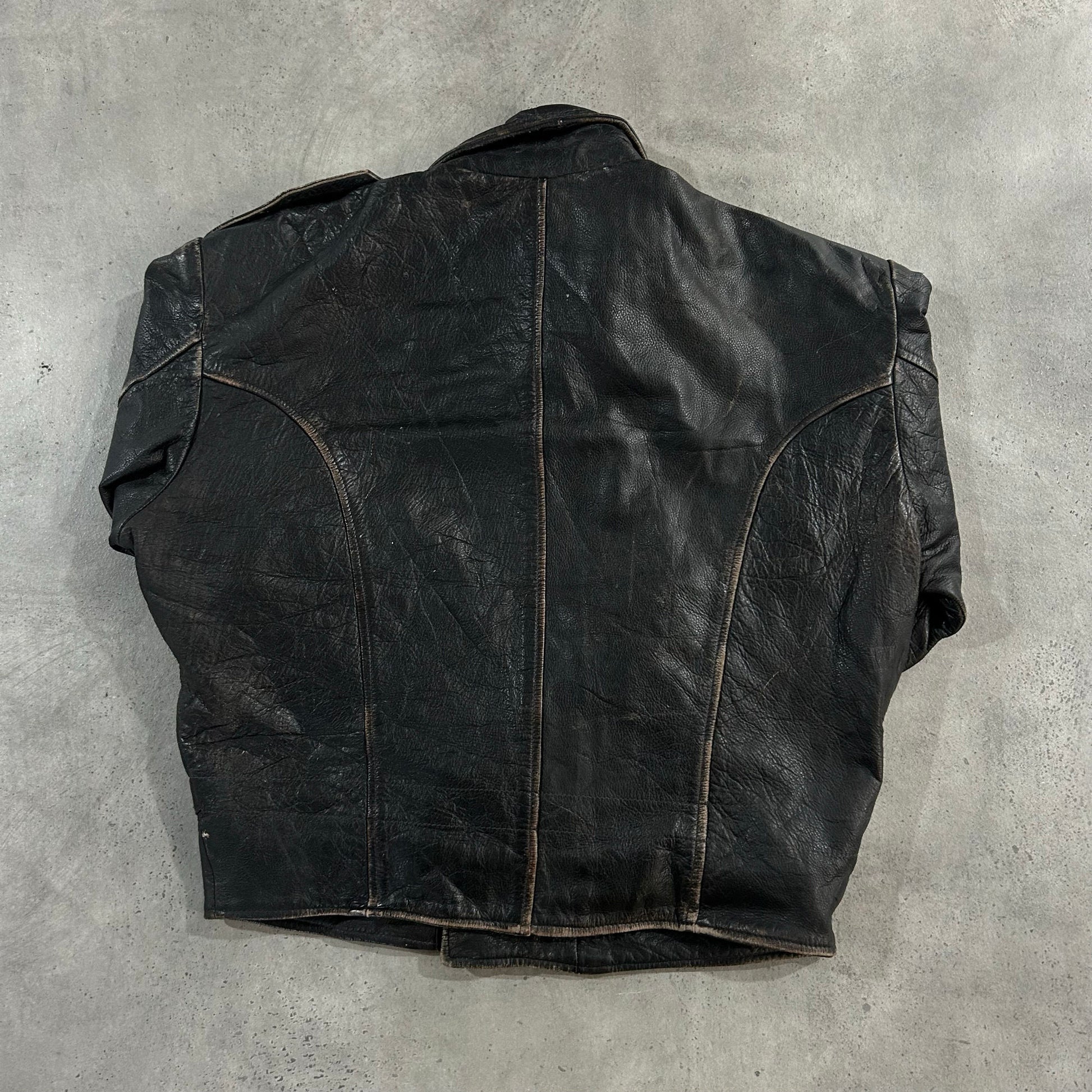 Vintage 70s-90s Double Rider Leather Jackets