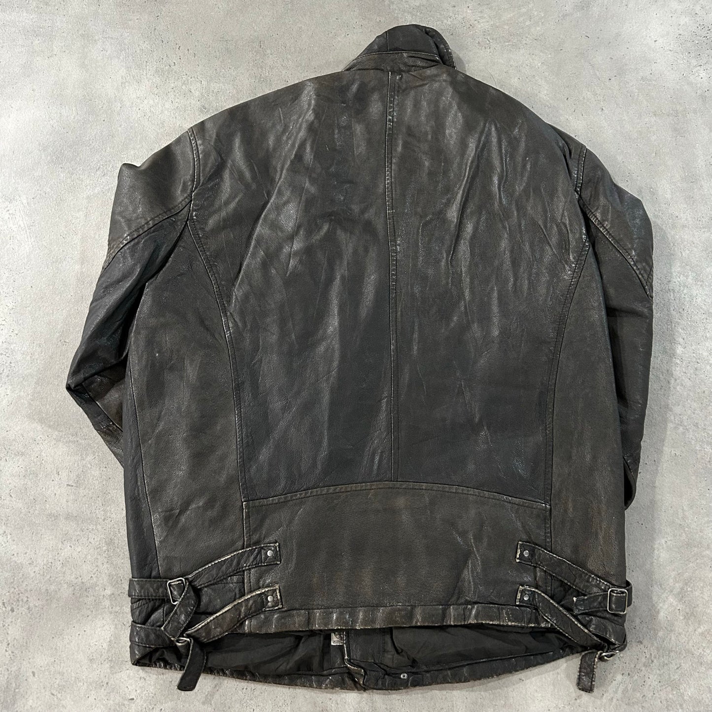 Vintage Retro Double Rider Leather Jackets
