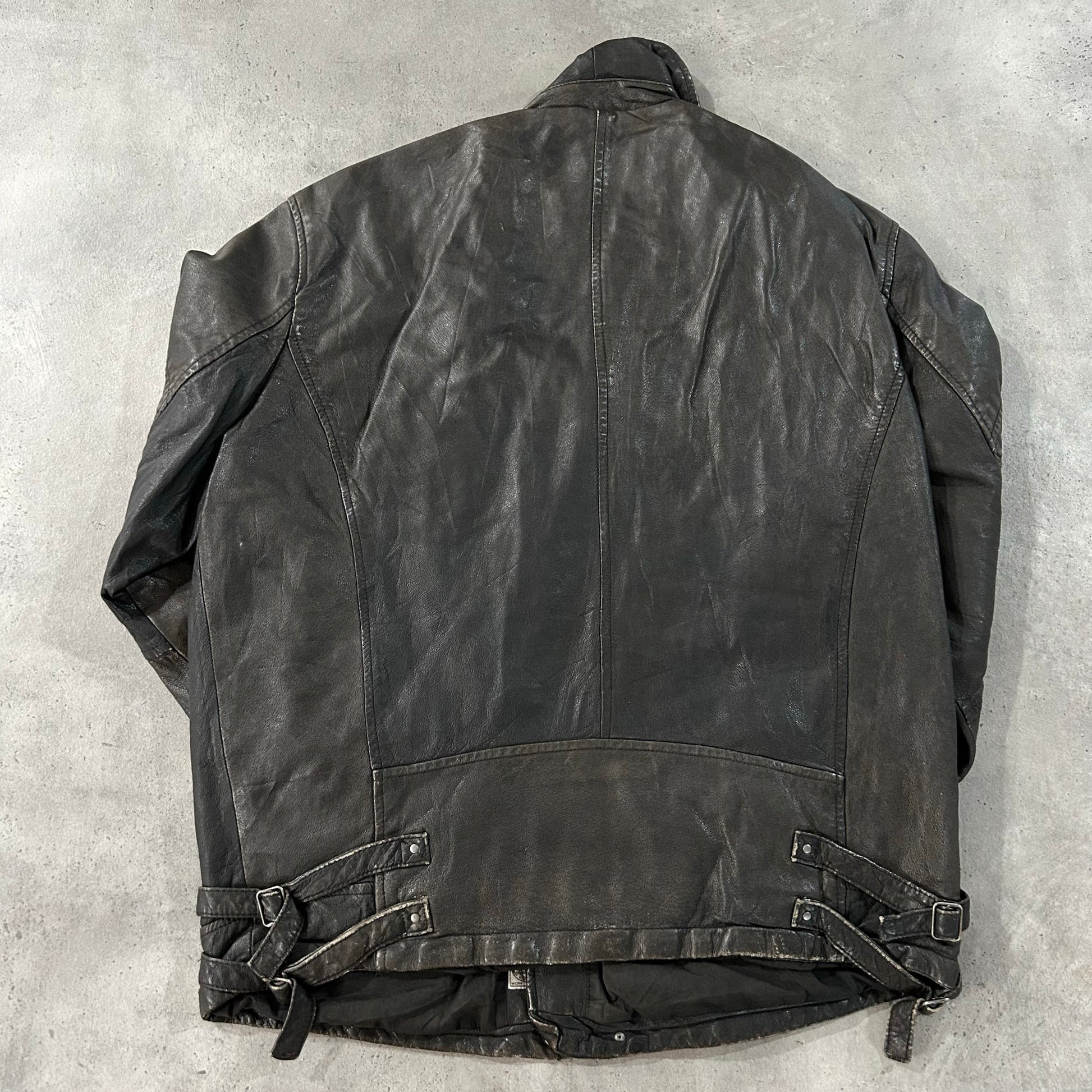 Vintage Retro Double Rider Leather Jackets
