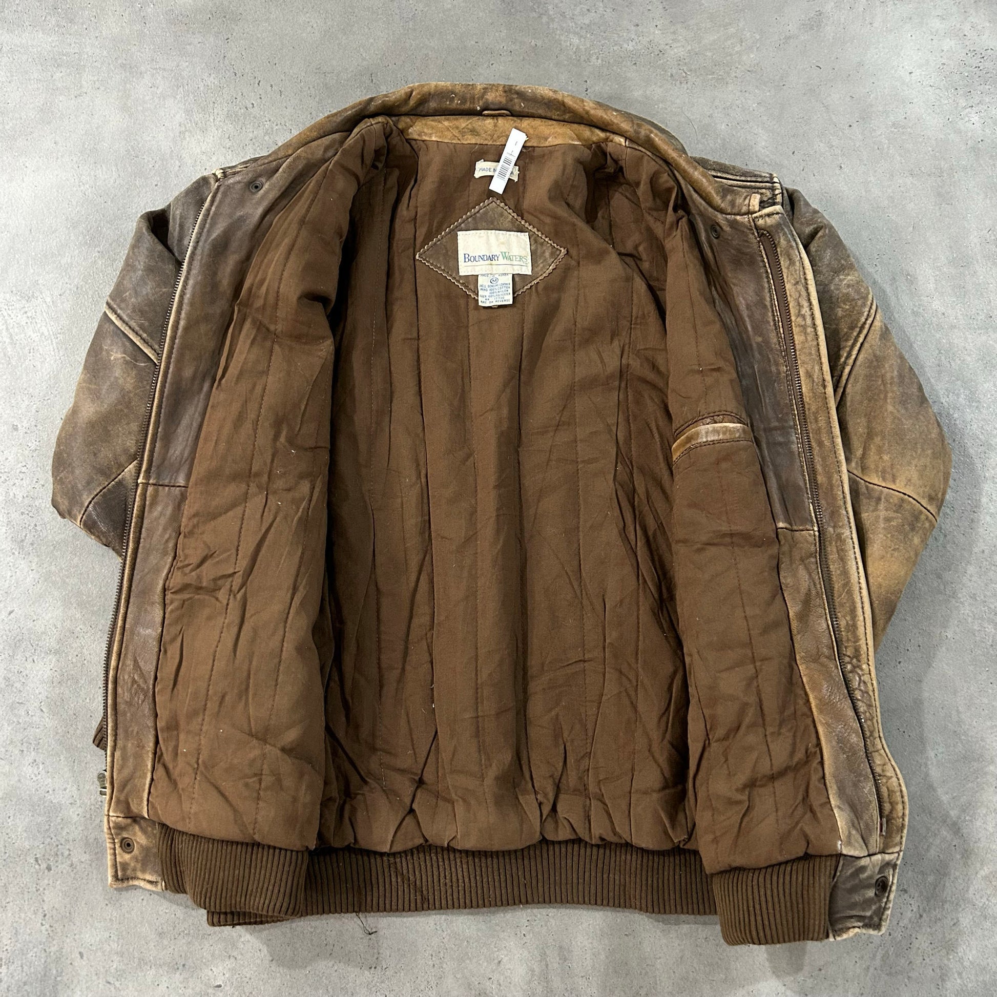 Vintage 70s-90s South Korea Retro A-2 Leather Jackets