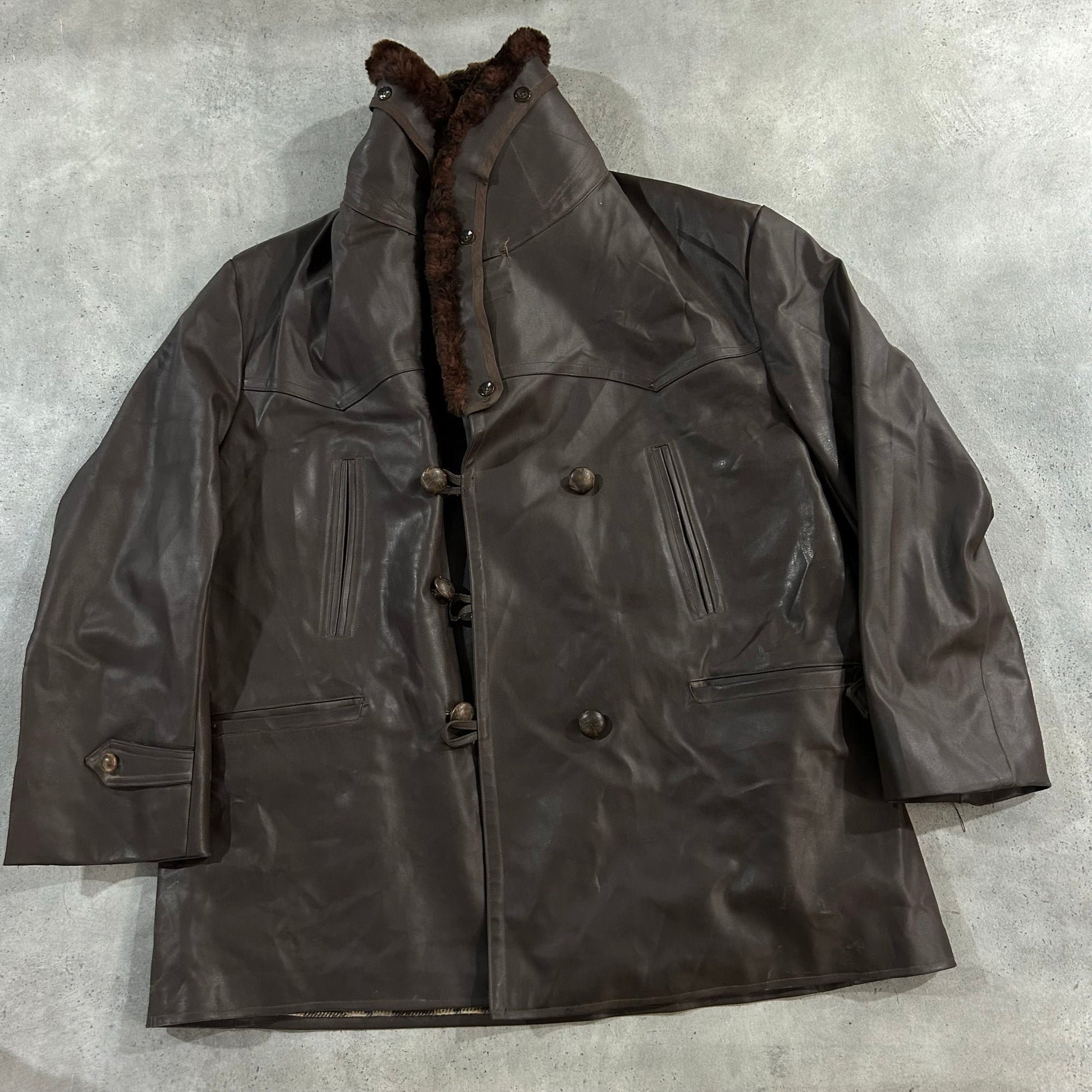 Vintage 70s-90s Retro Mid-Length Leather Jackets
