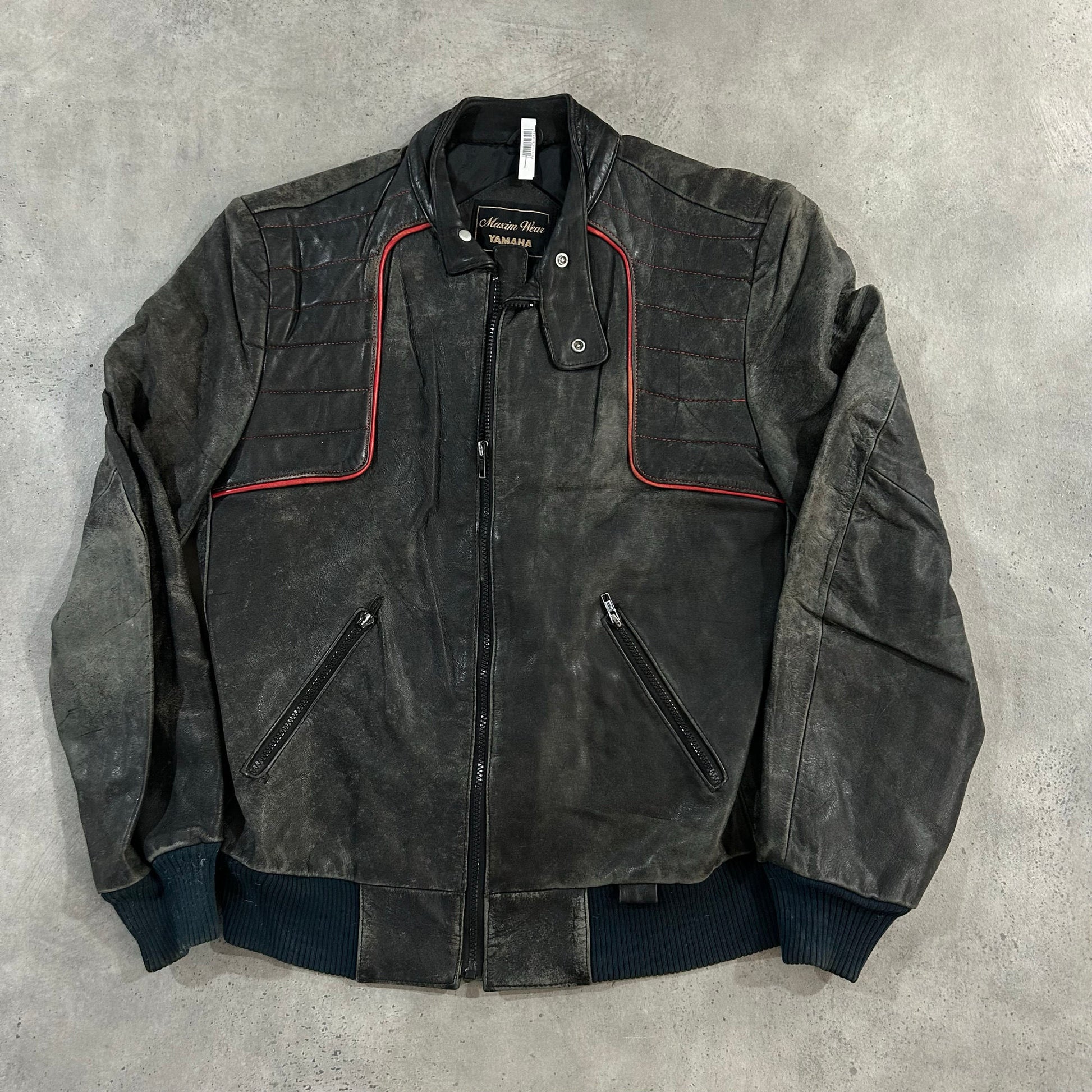 Vintage 70s-90s South Korea Retro Motorcycle Leather Jackets