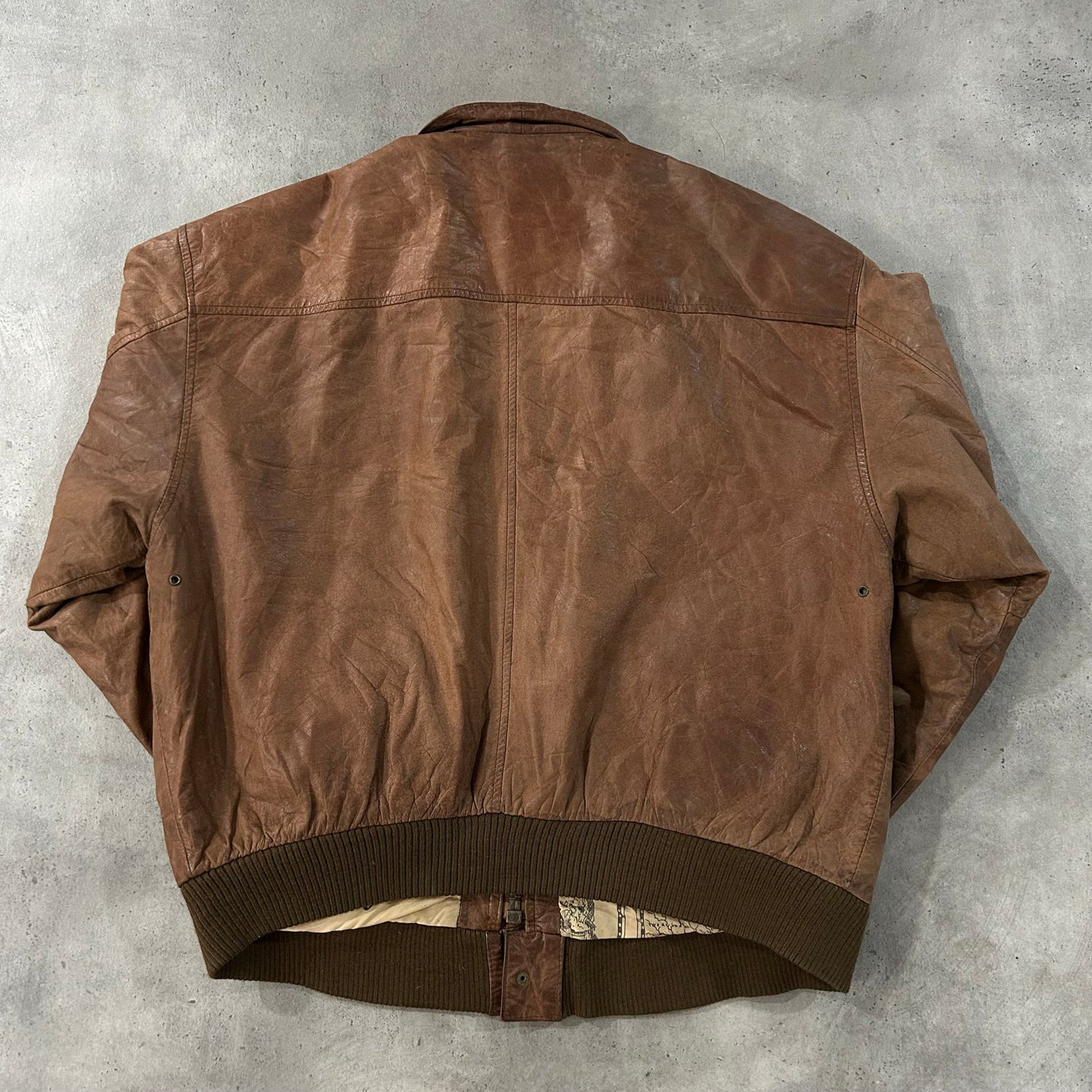 Vintage 70s-90s South Korea Military A-2 Leather Jackets