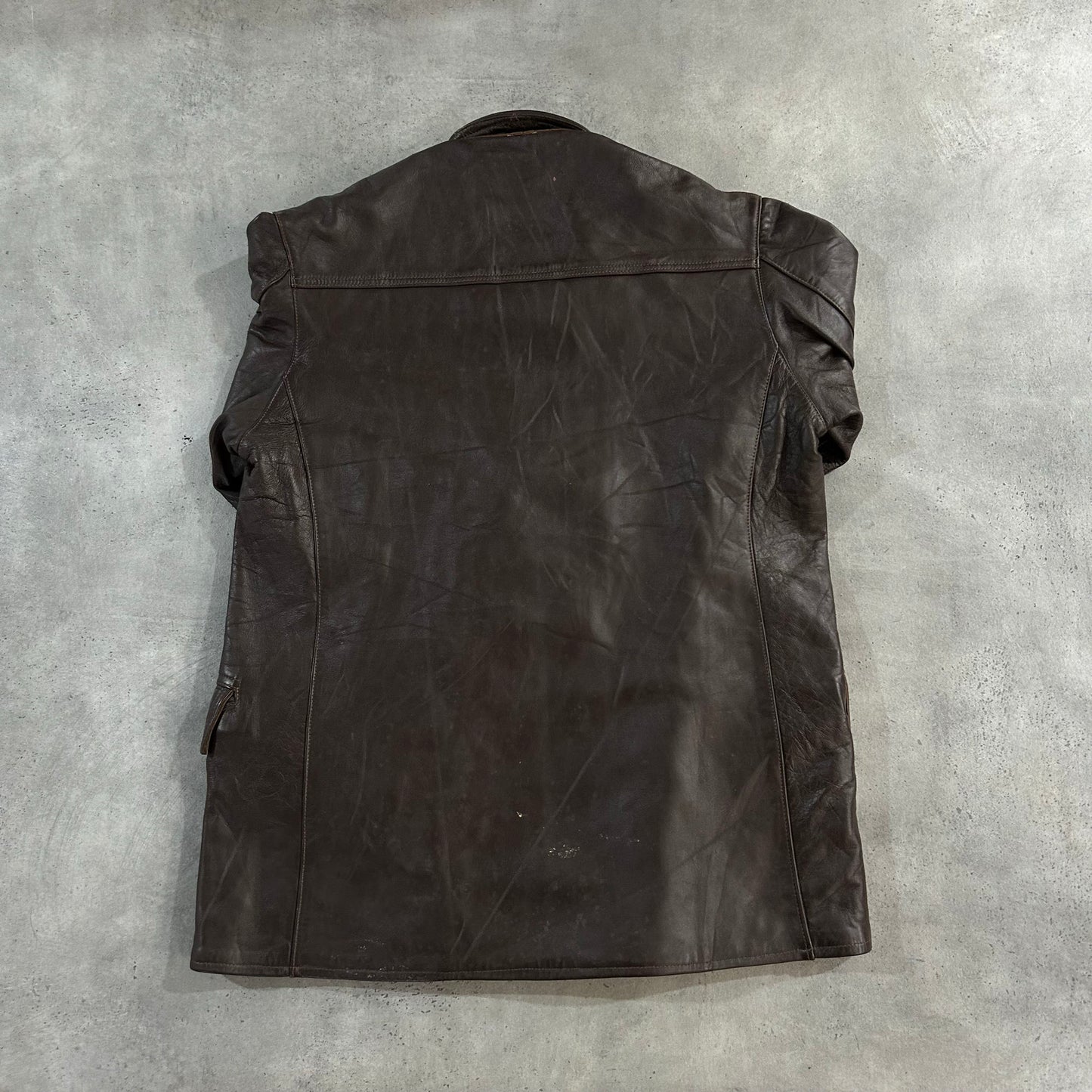 Vintage 70s-90s France Mid-Length Leather Jackets