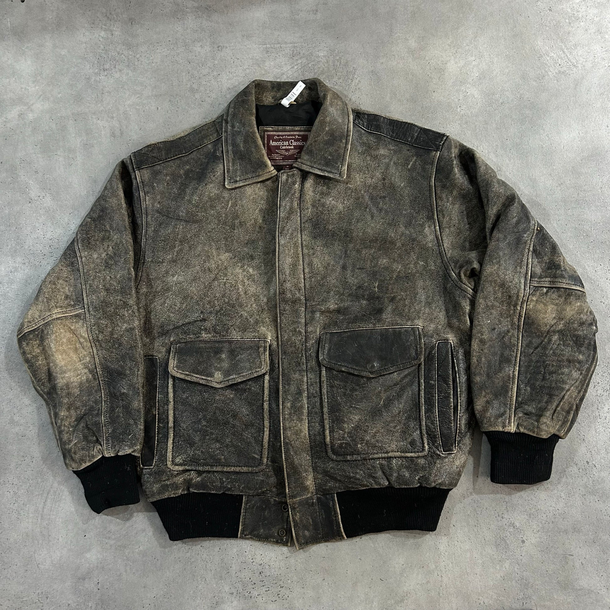 Vintage 70s-90s Retro Flight Leather Jackets