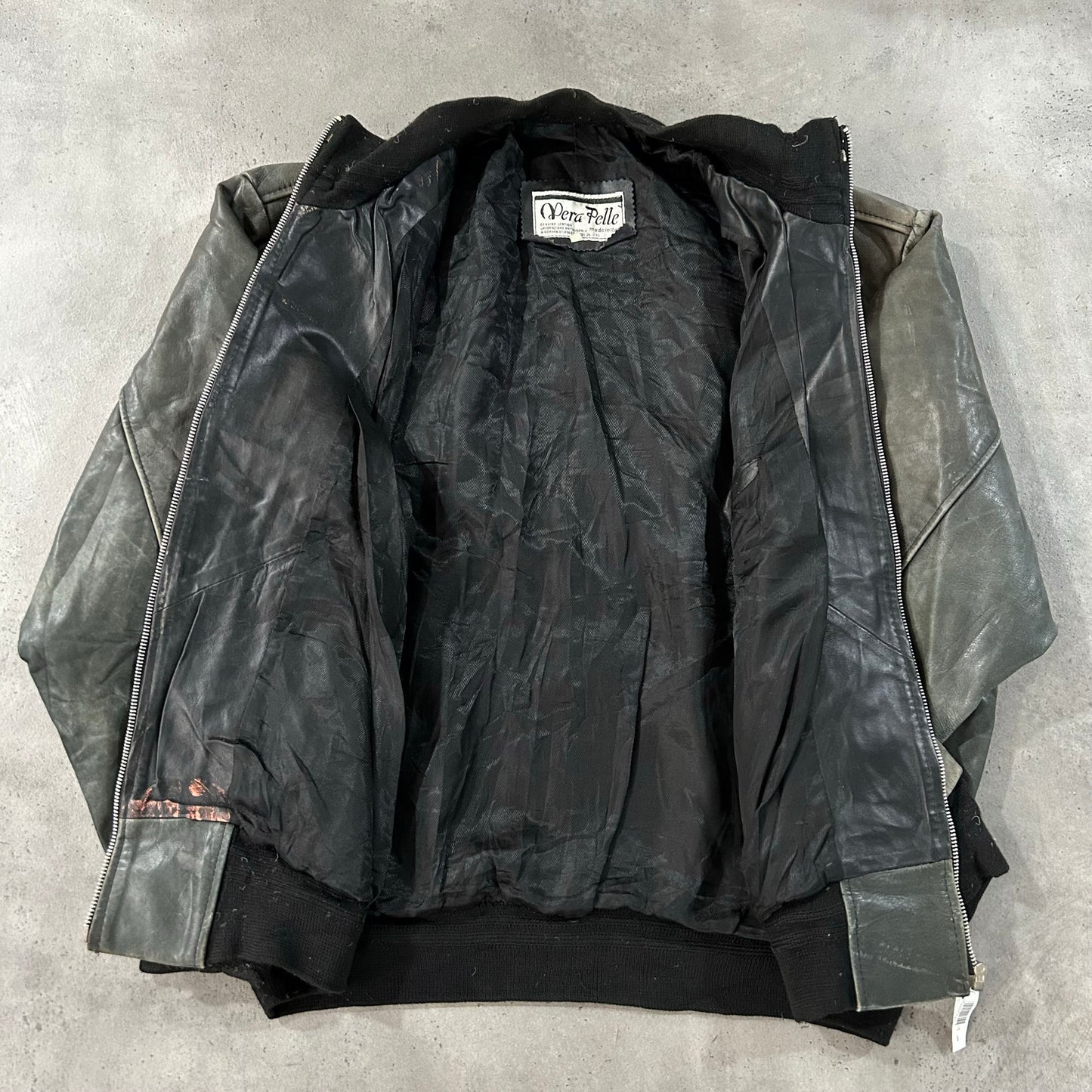 Vintage 70s-90s Italy Flight Leather Jackets