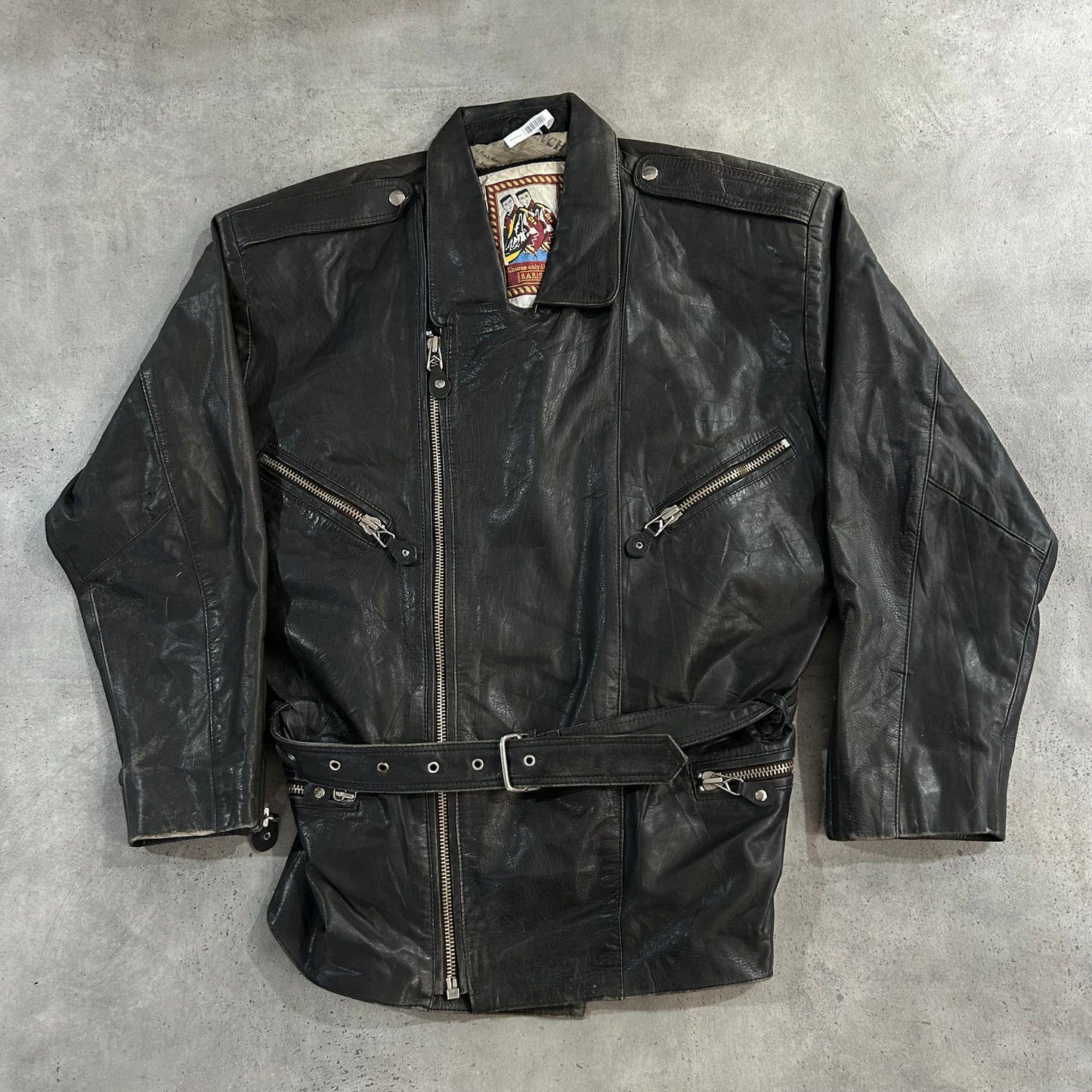 Vintage 70s-90s Double Rider Leather Jackets