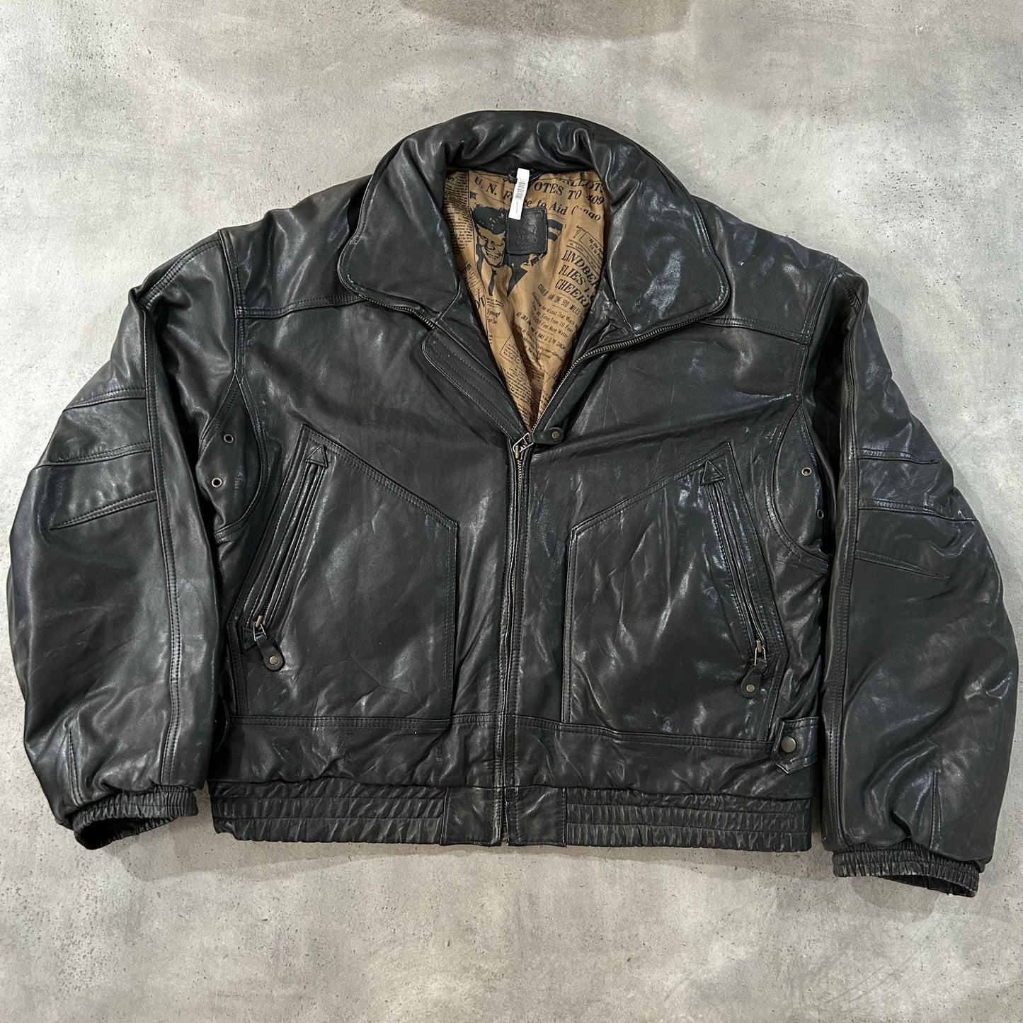 Vintage 70s-90s Hein Gericke Flight Leather Jackets