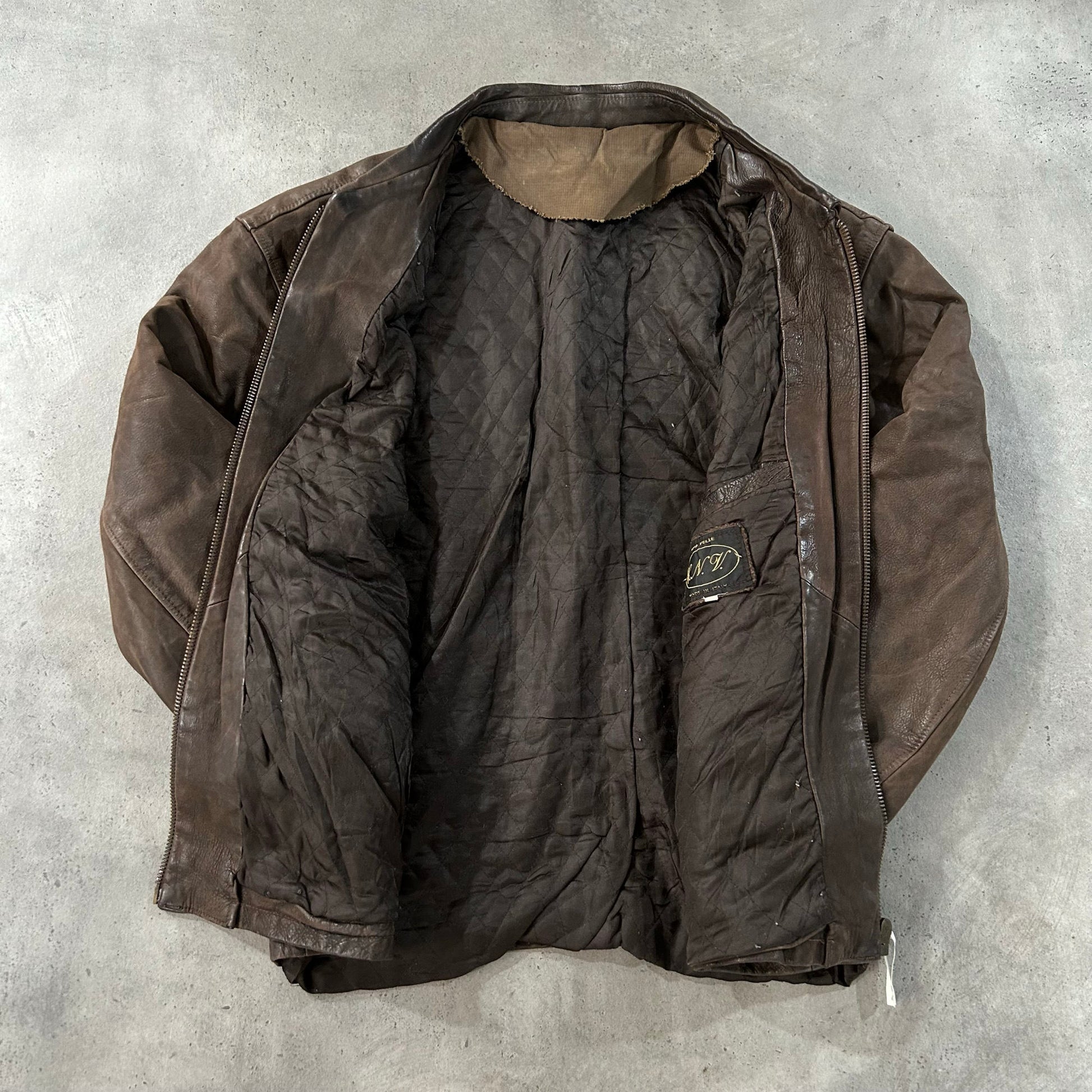 Vintage 70s-90s Italy Leather Jackets