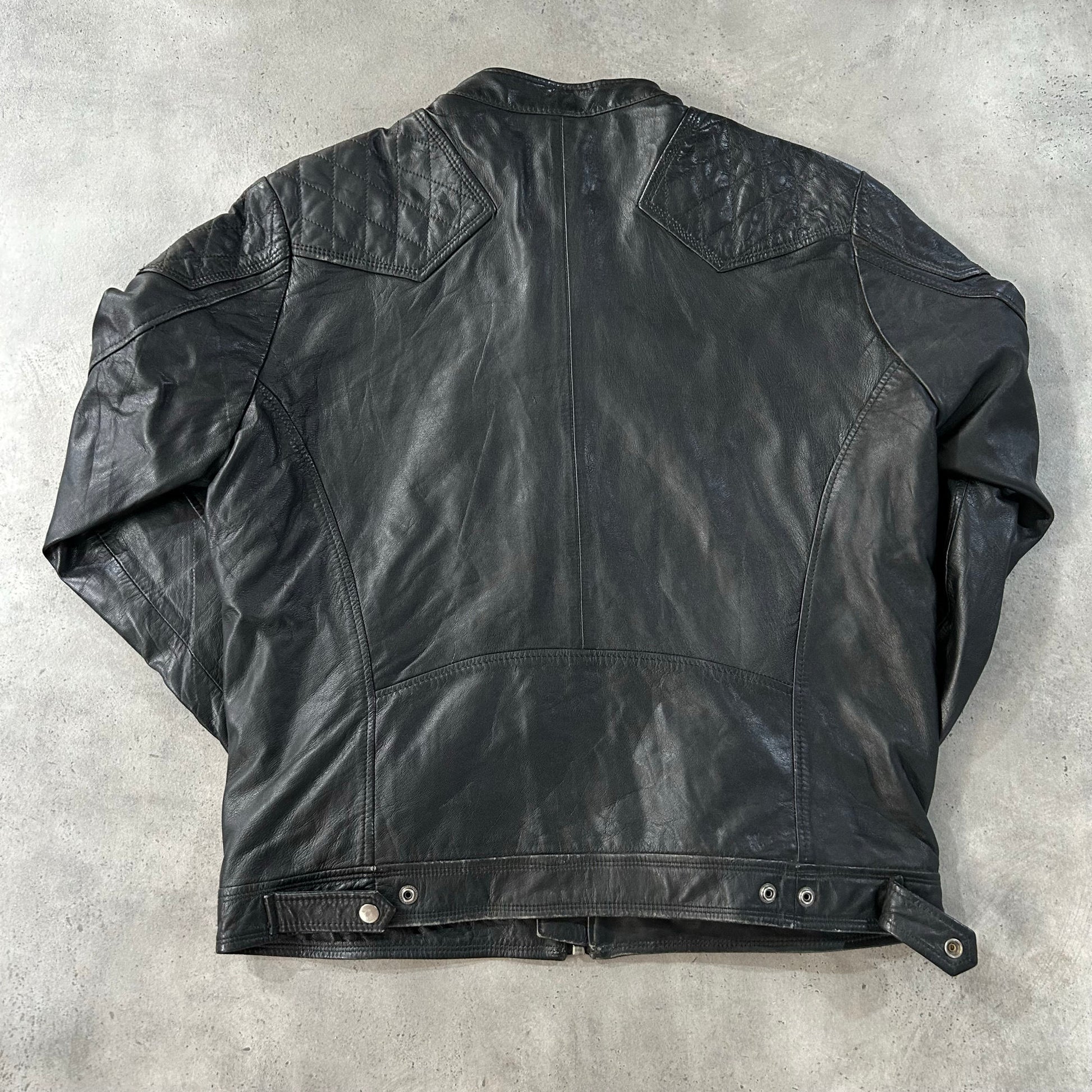 Vintage Diesel Retro Motorcycle Leather Jackets